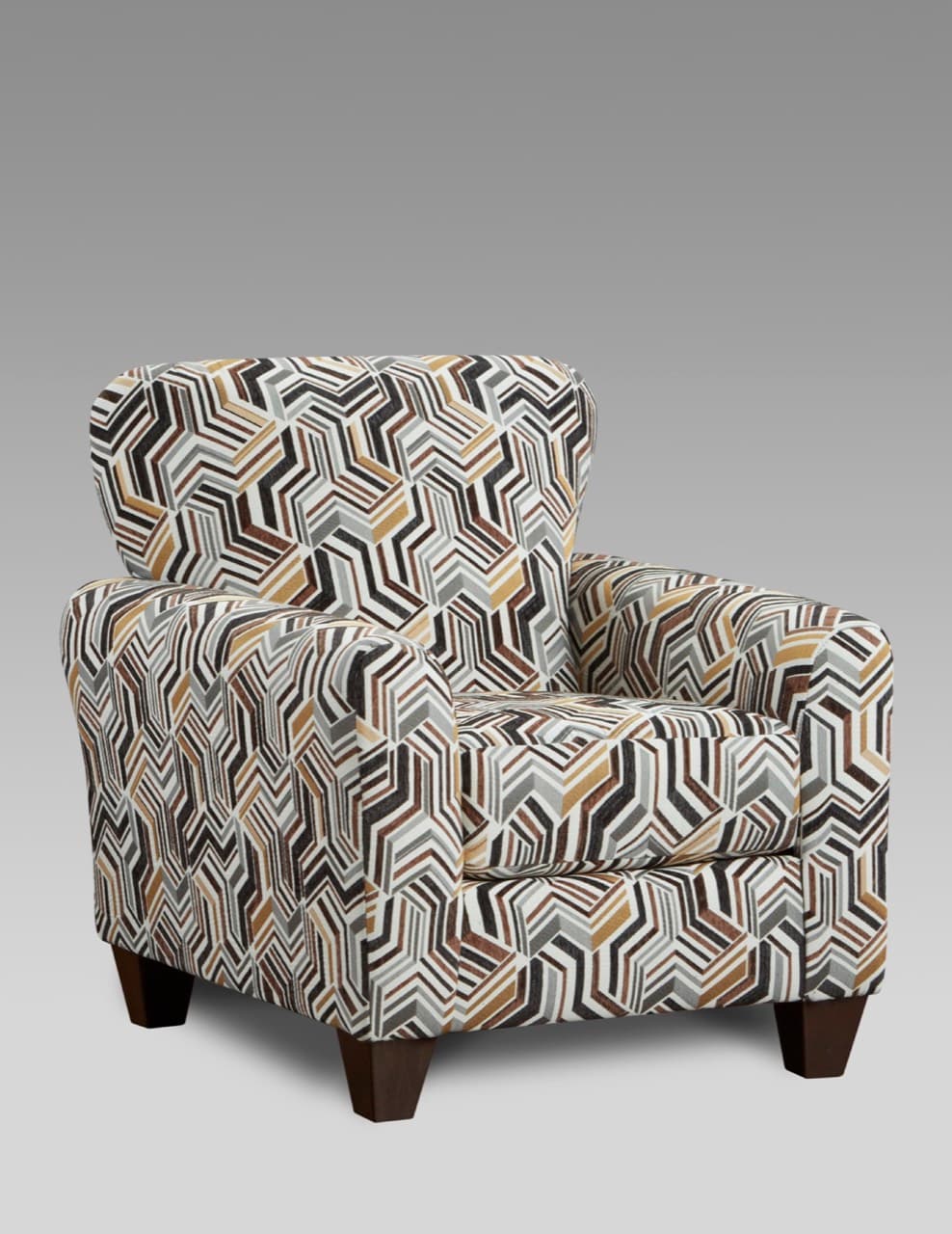 Aria Accent Chair — Ebony