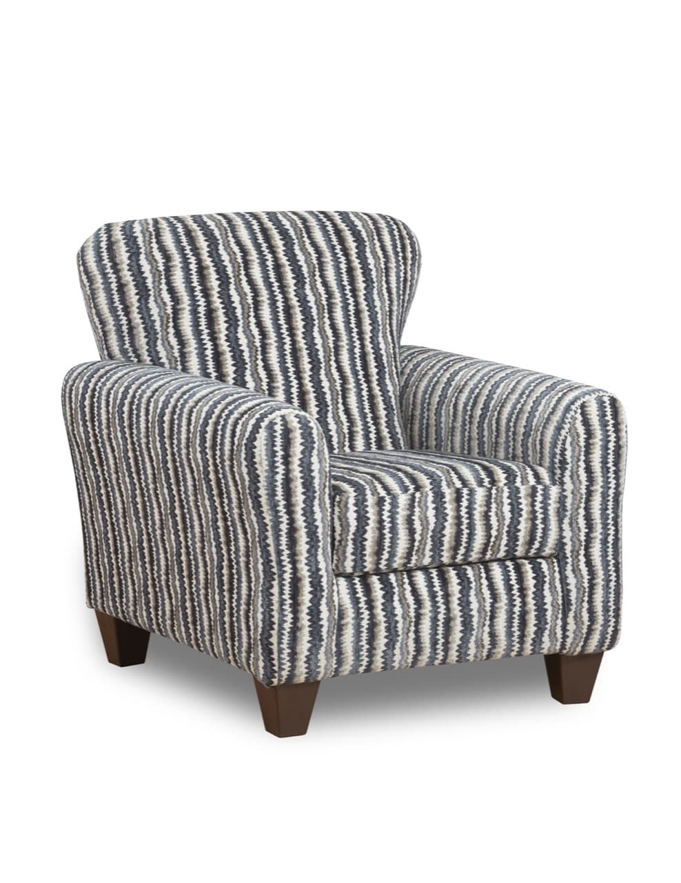 Aria Accent Chair — River Blue