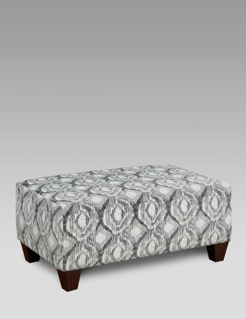 Aria Ottoman — Charcoal