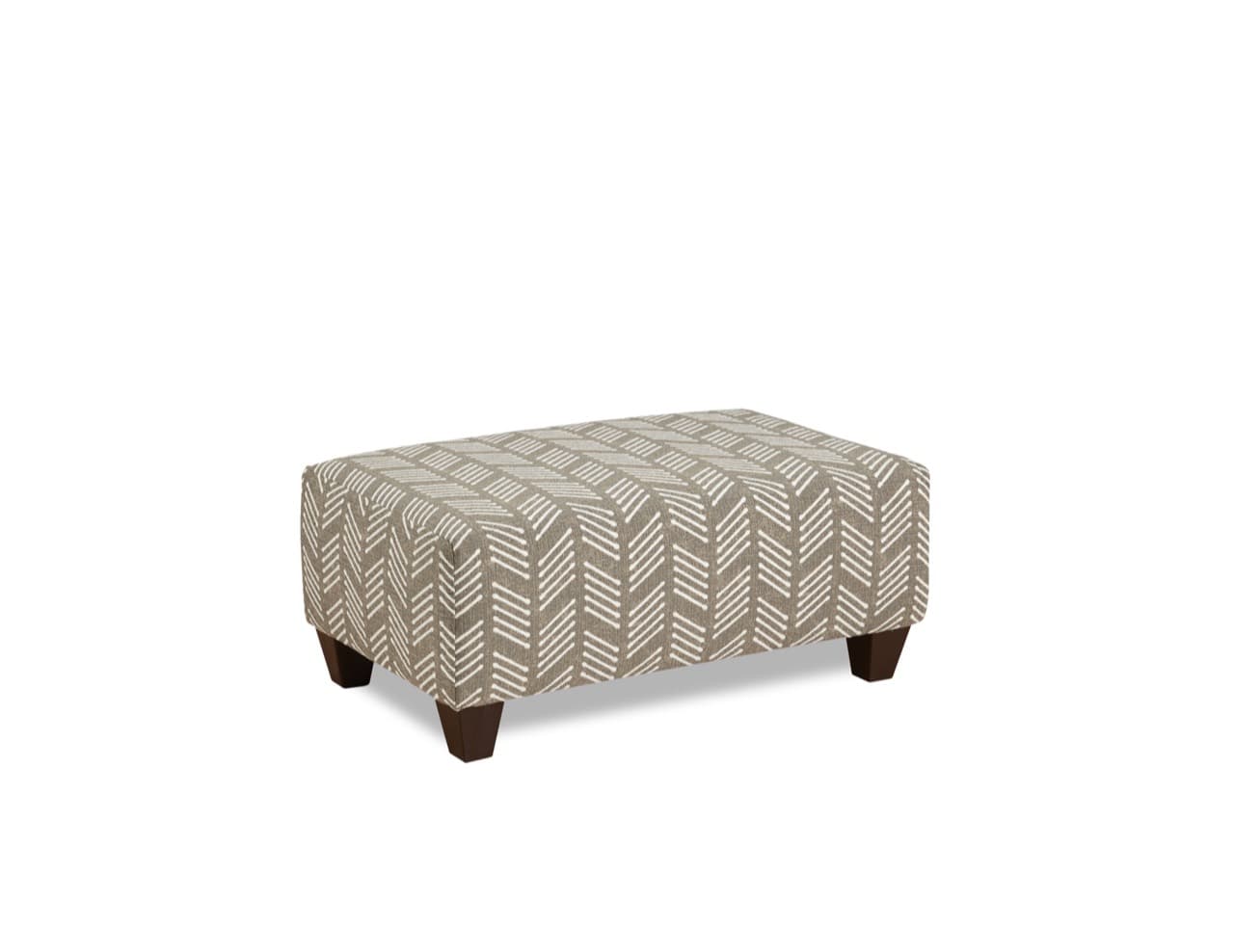 Aria Ottoman — Shearling Mocha