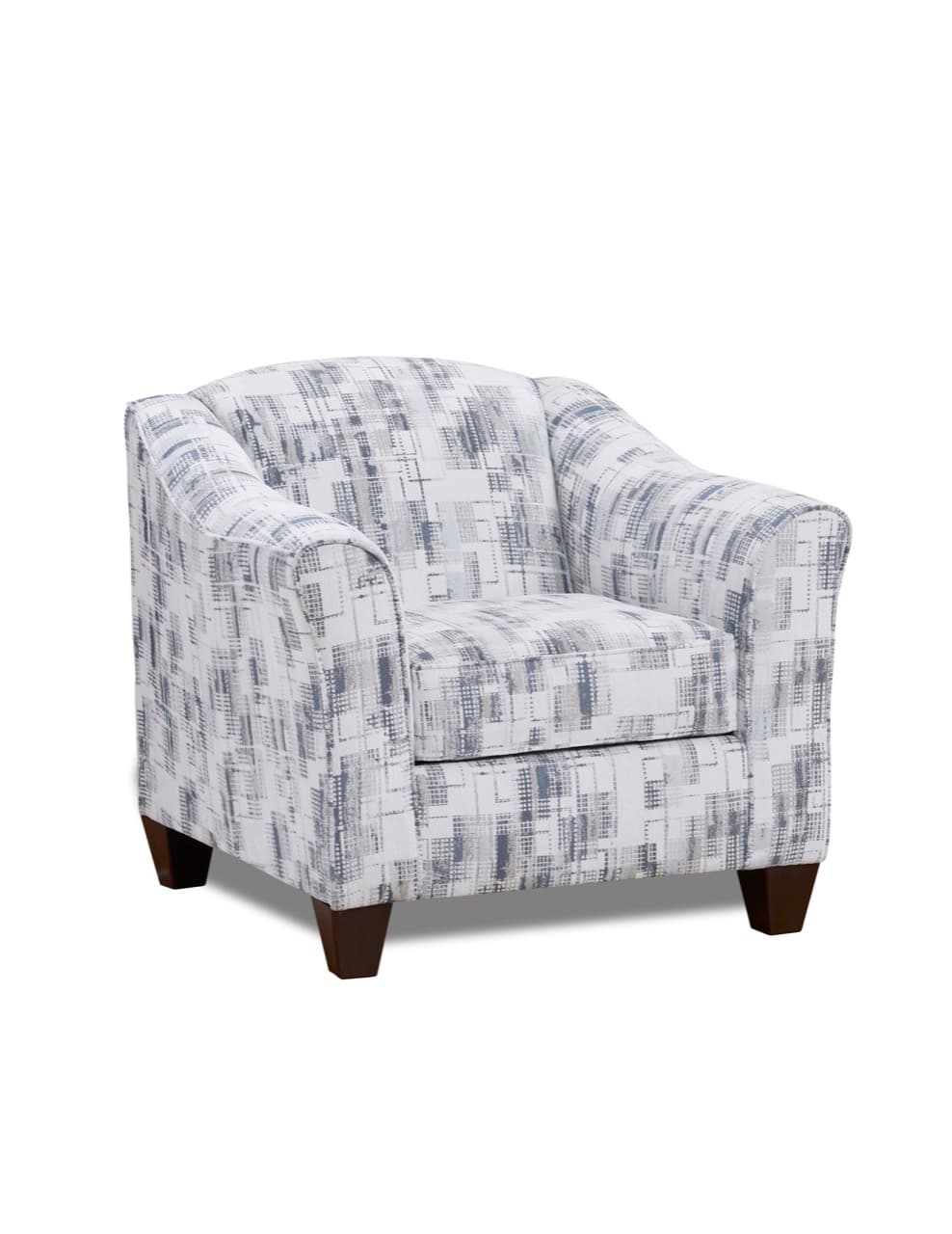 Muse Accent Chair — Cadet Blue