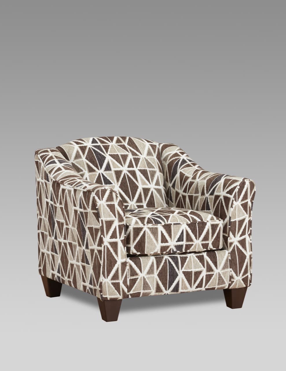 Muse Accent Chair — Chocolate