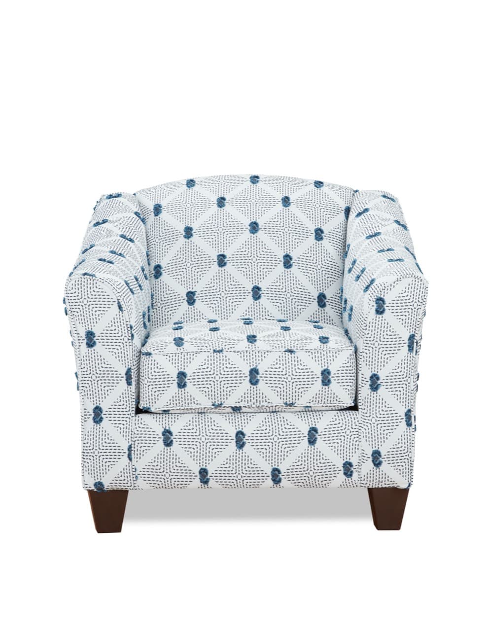 Muse Accent Chair — Indigo