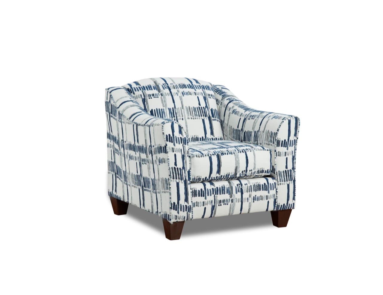 Muse Accent Chair — Lapis