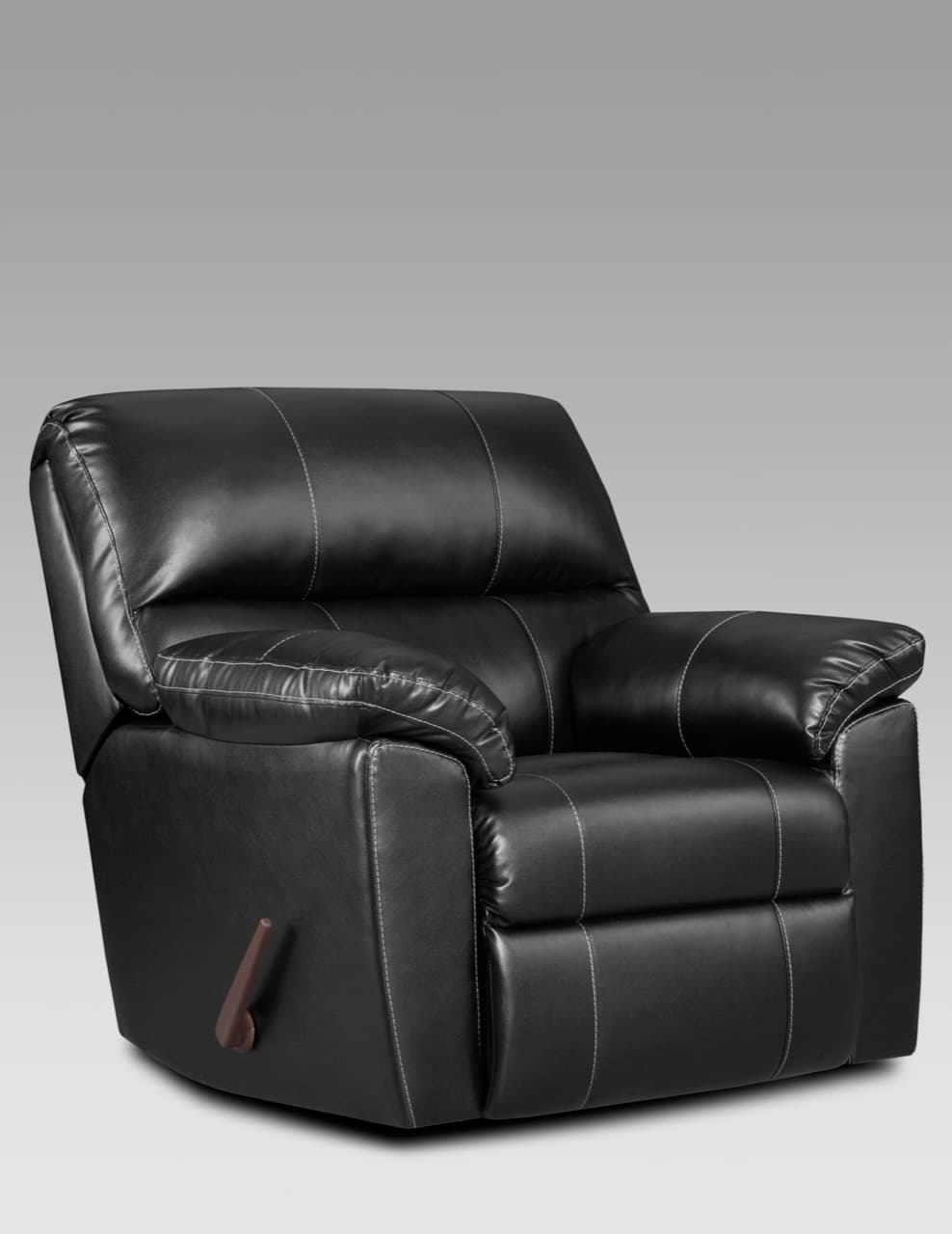 The Baldwin Recliner — Jet Black