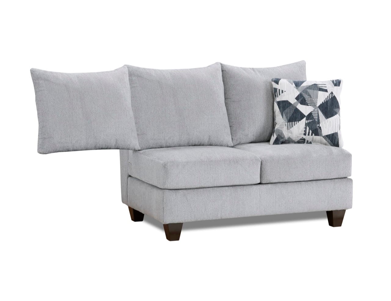 The Roselawn — Herringbone Silver