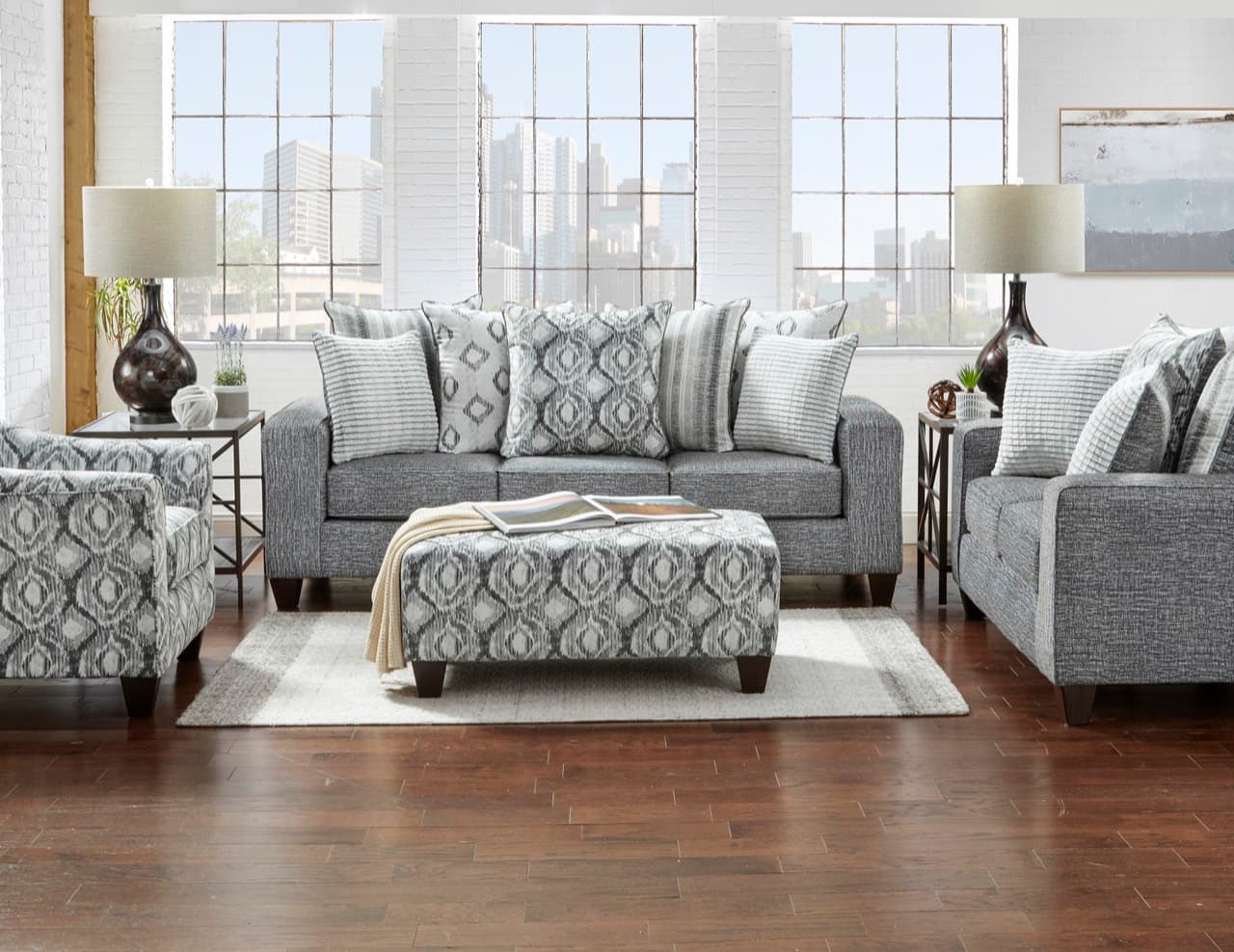 The Stratford — Stonewashed Charcoal