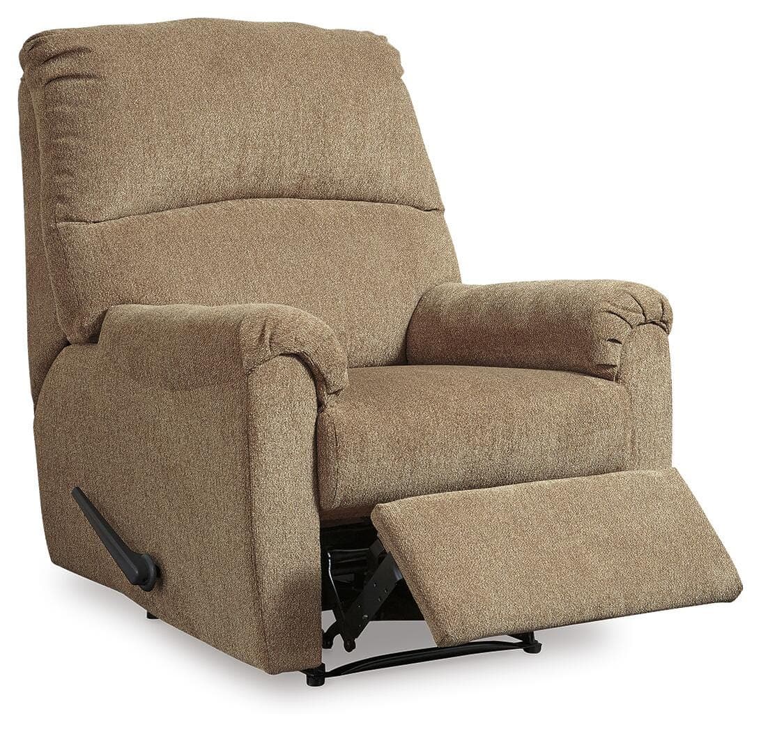 Nerviano Recliner — Brown/Beige — view 3