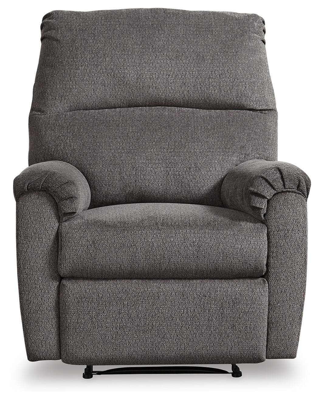 Nerviano Recliner — Black/Gray — view 5