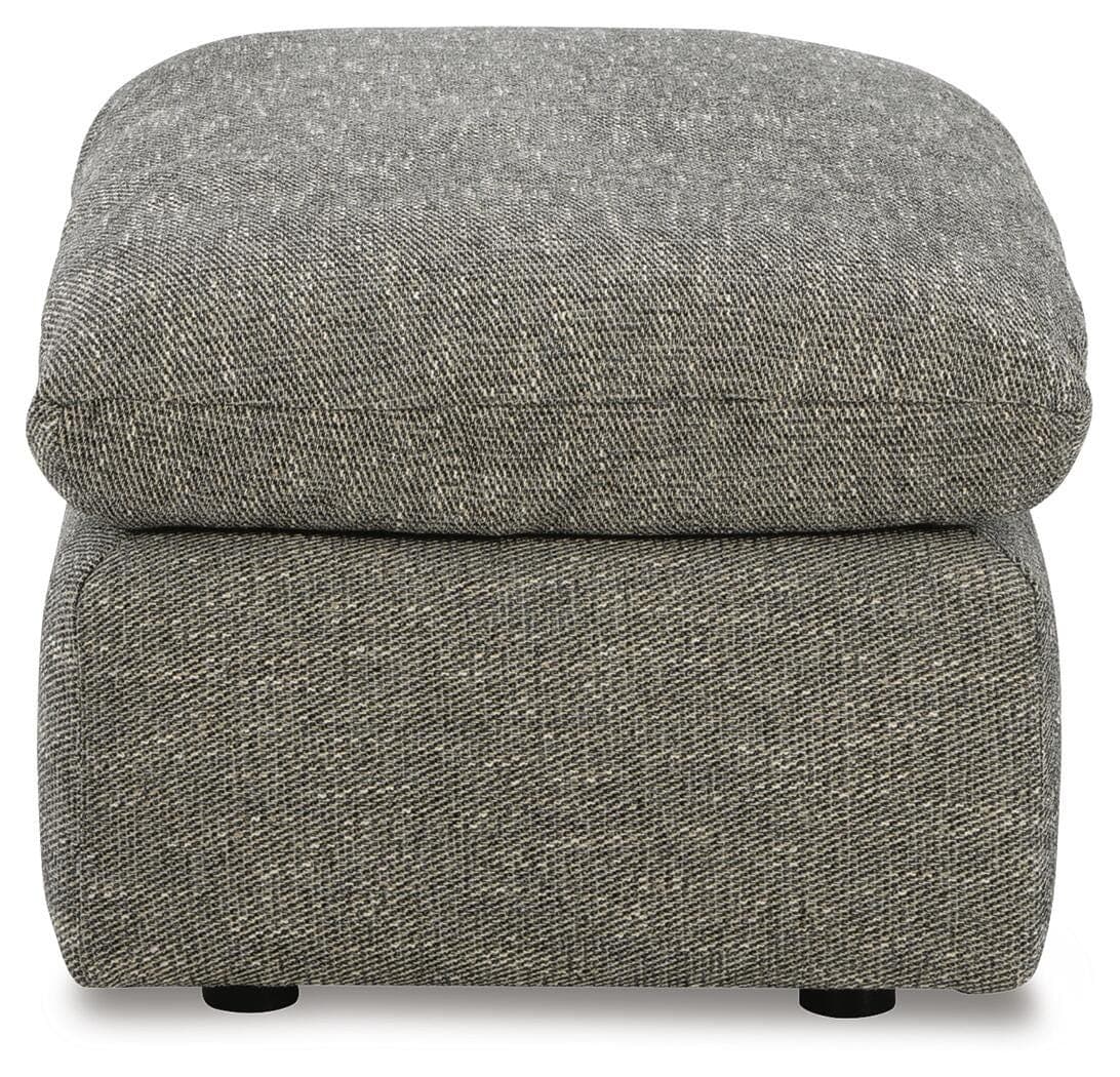 Dramatic Ottoman — Black/Gray — view 4