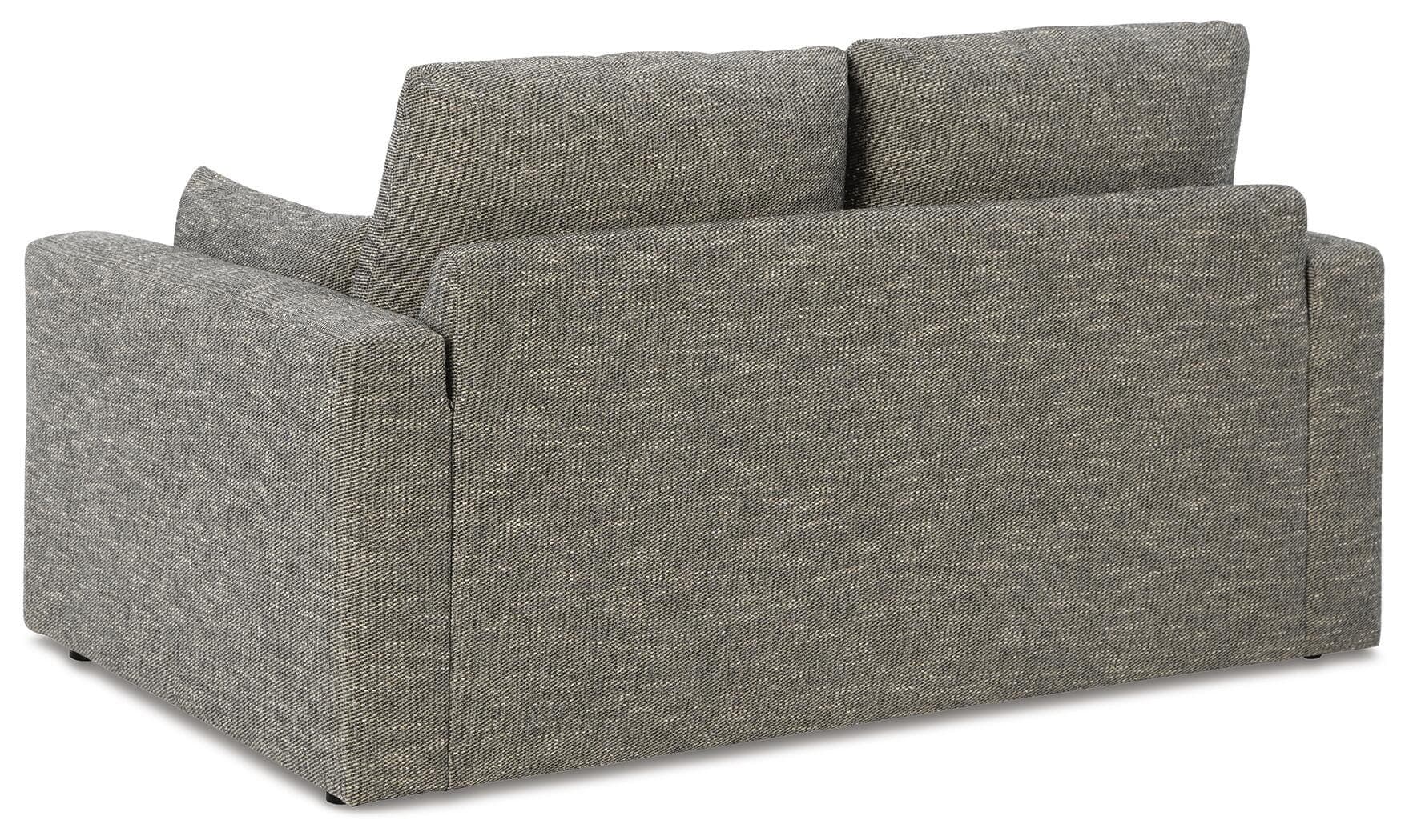 Dramatic Loveseat — Black/Gray — view 5
