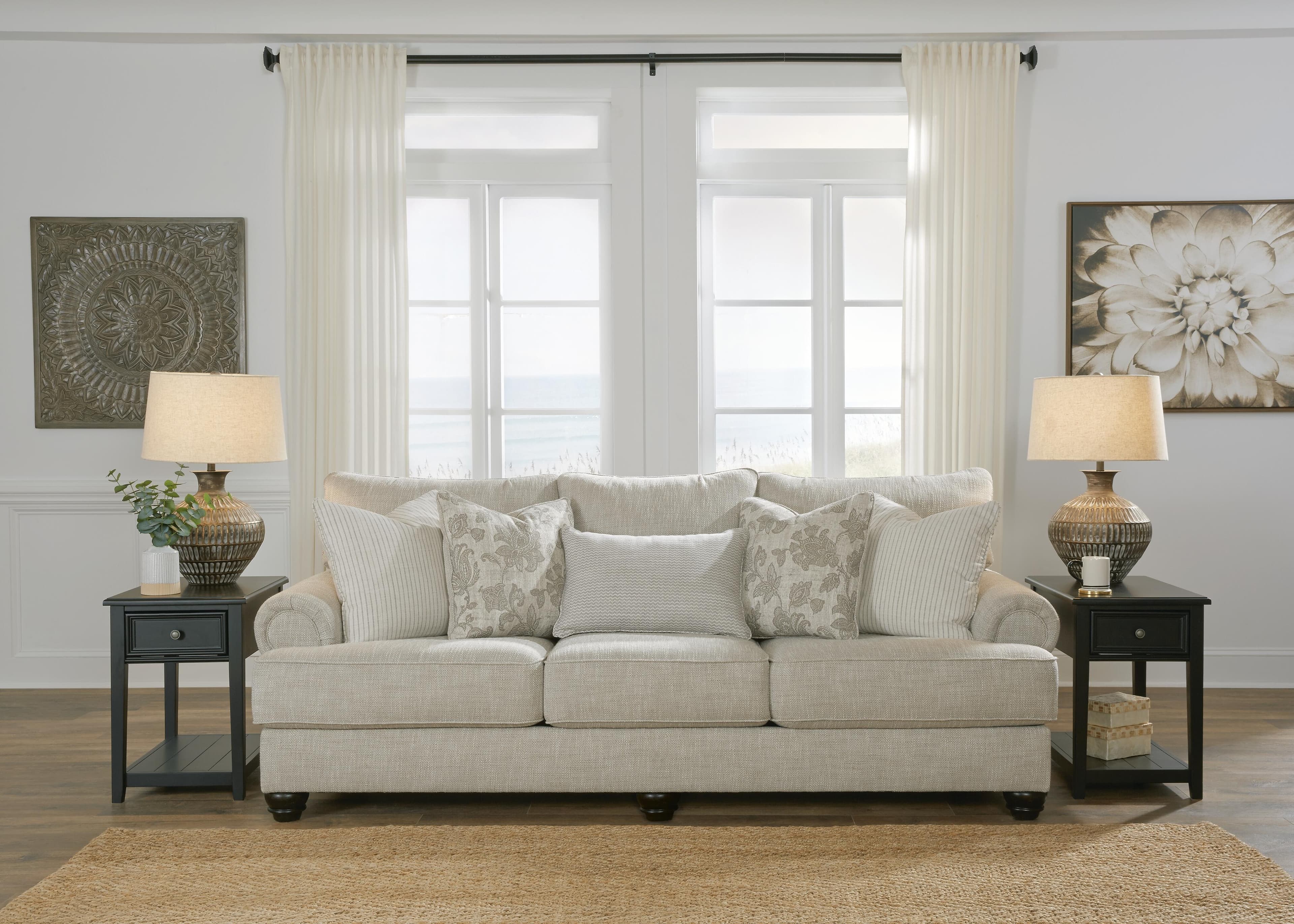 Asanti Sofa — Black/Gray — view 2