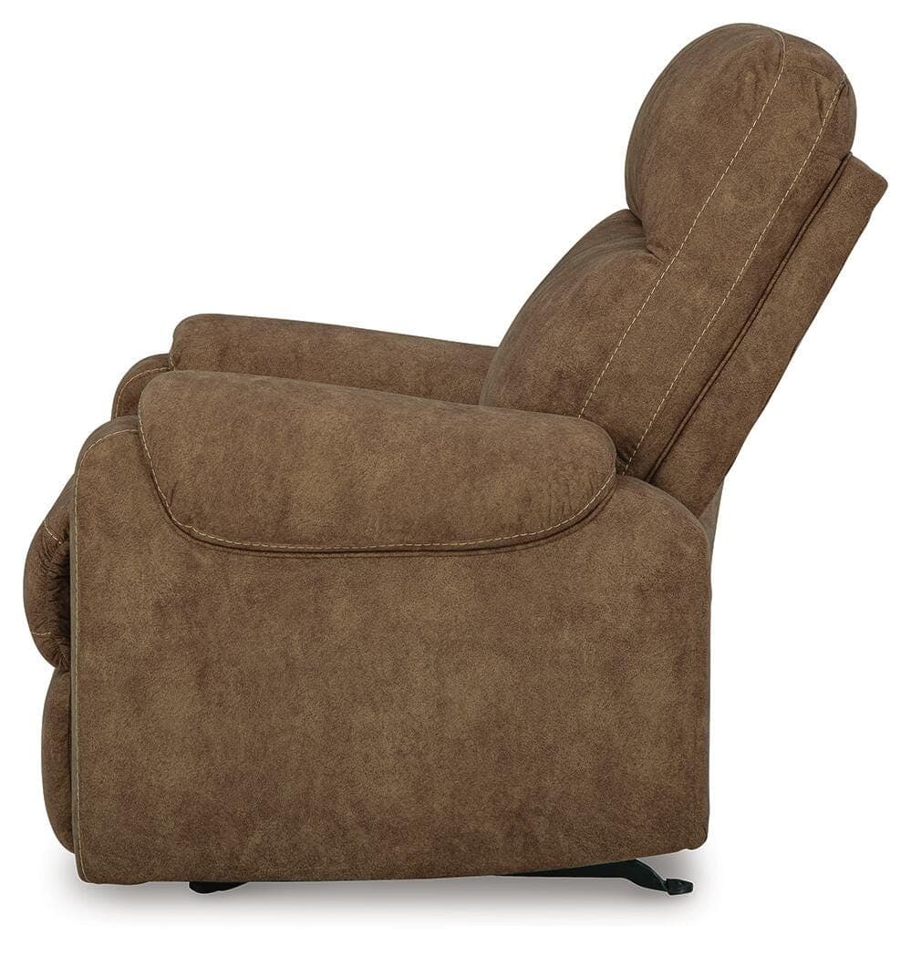 Edenwold Recliner — Brown/Beige — view 7