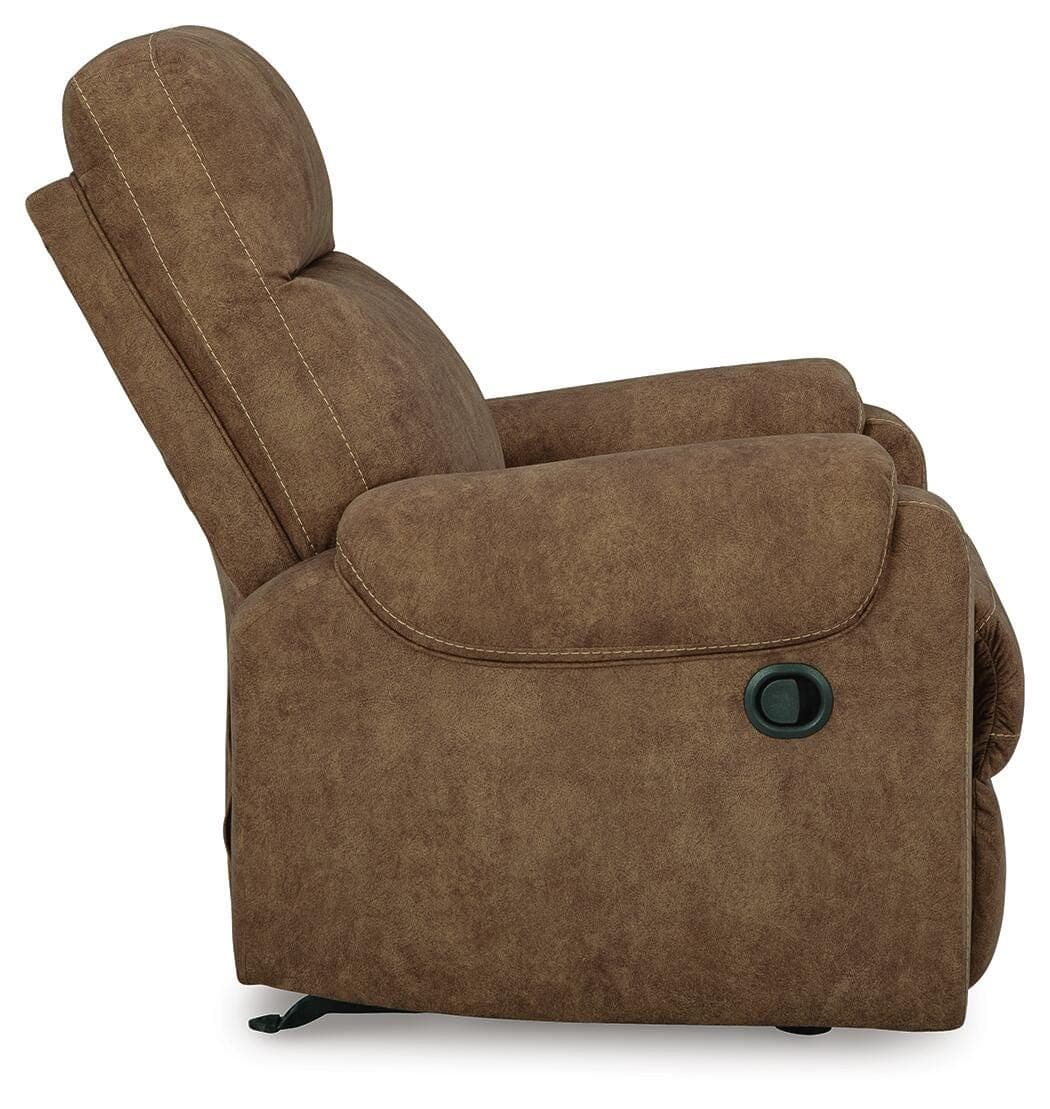 Edenwold Recliner — Brown/Beige — view 5