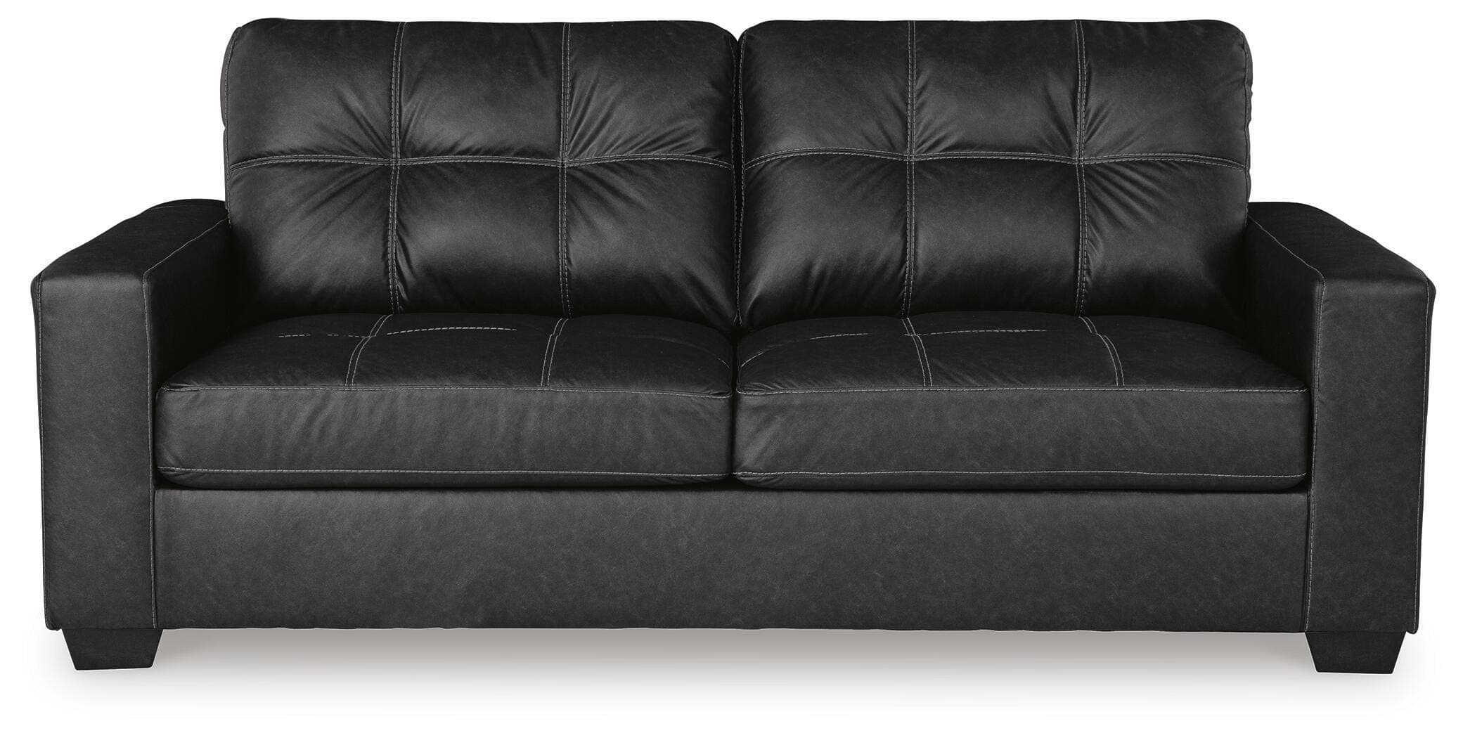 Barlin Mills Queen Sofa Sleeper — Black/Gray — view 3