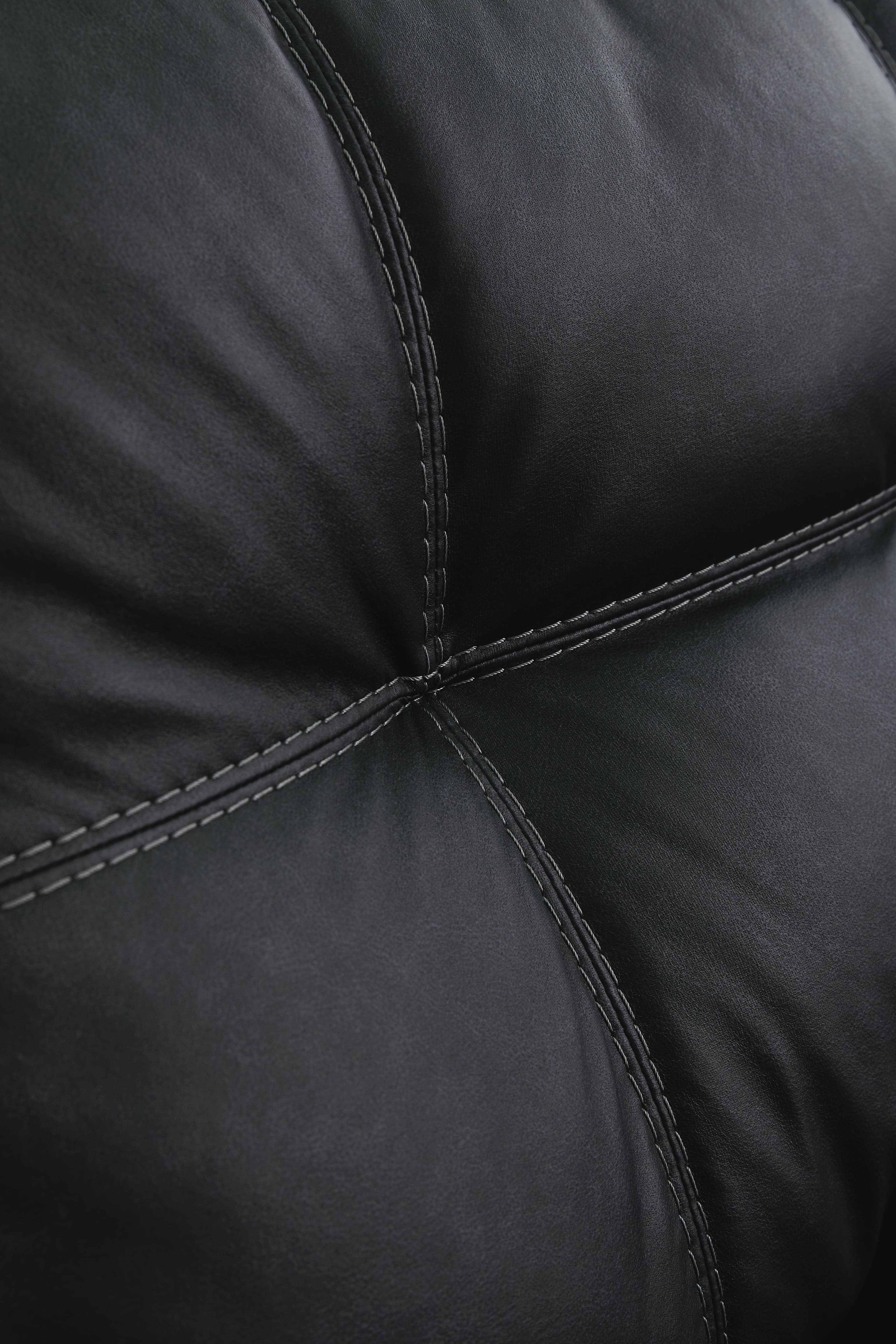 Barlin Mills 2-Piece Sectional with Chaise — Black/Gray — view 3