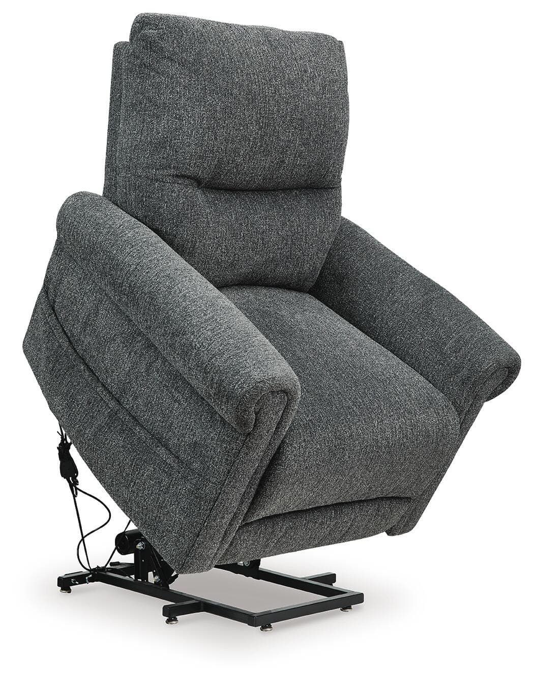 Aureta Power Lift Recliner — Black/Gray — view 5