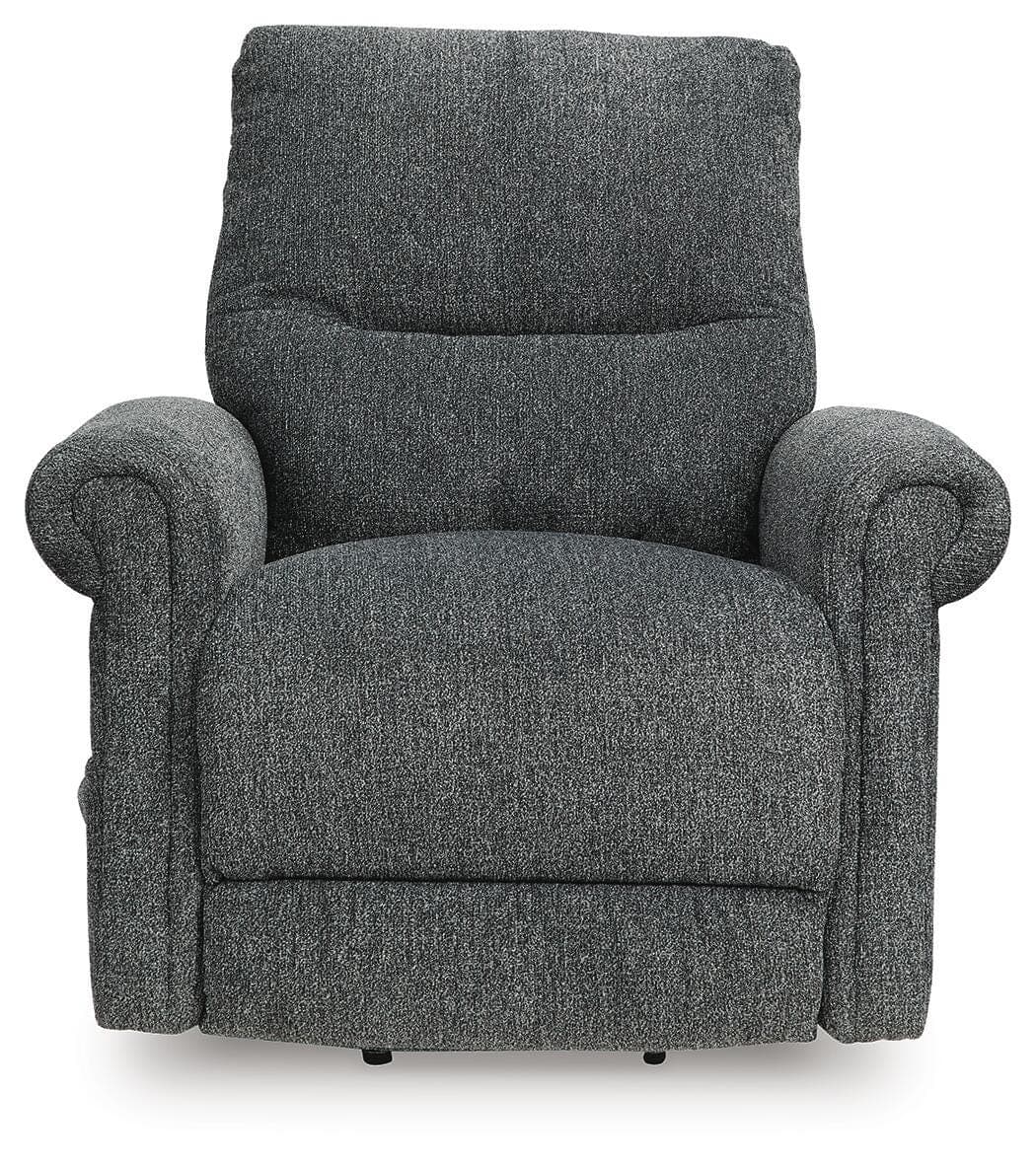 Aureta Power Lift Recliner — Black/Gray — view 4