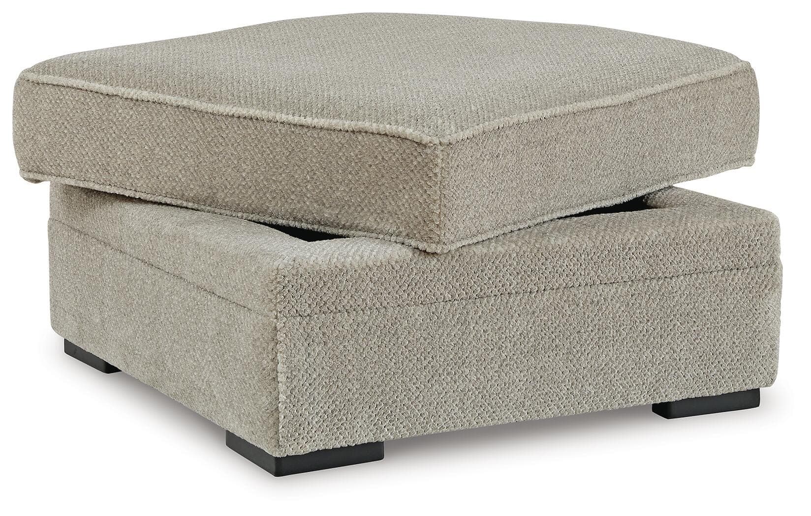 Calnita Ottoman With Storage — Brown/Beige — view 3
