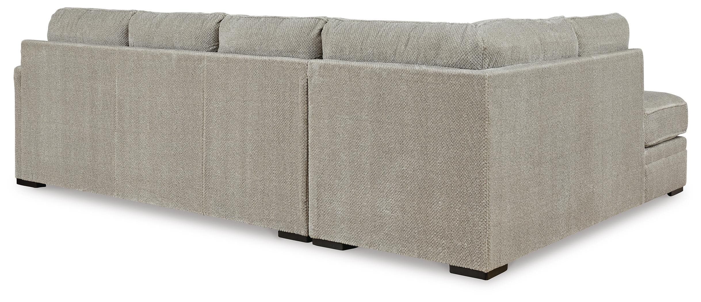 Calnita 2-Piece Sectional with Chaise — Brown/Beige — view 3