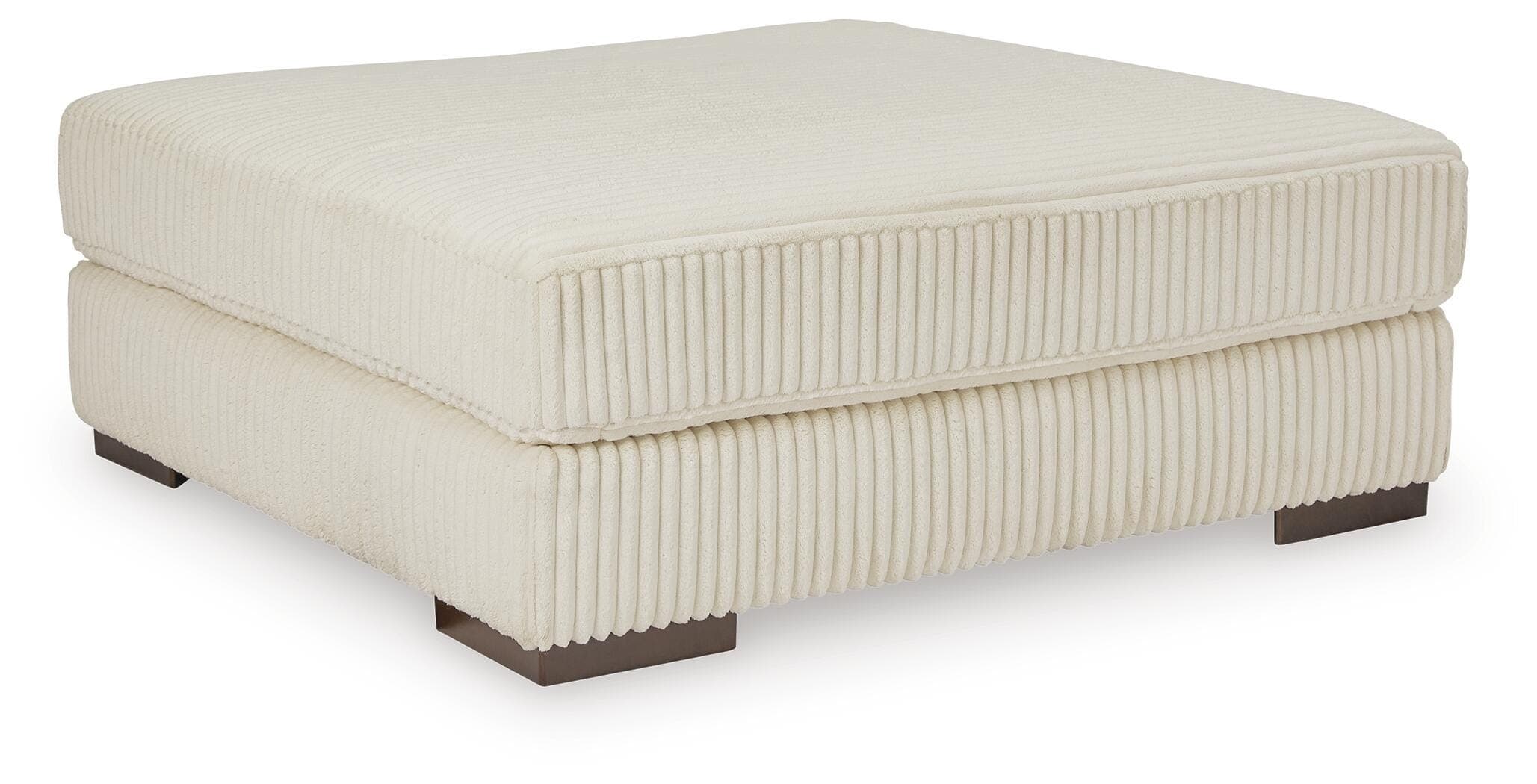 Lindyn Oversized Accent Ottoman — Brown/Beige — Elite Furniture Cincinnati