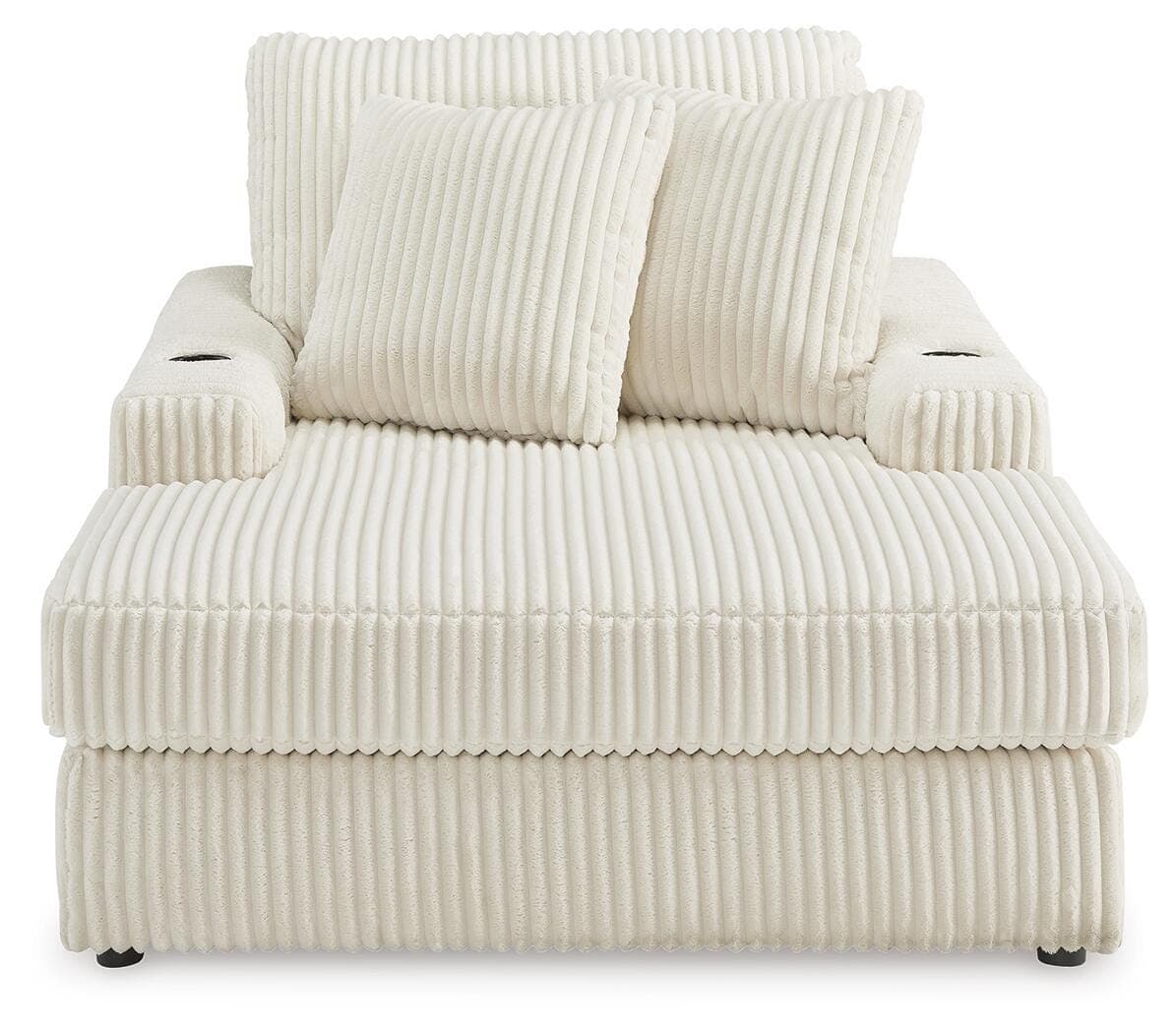 Lindyn Chaise — Brown/Beige — view 3