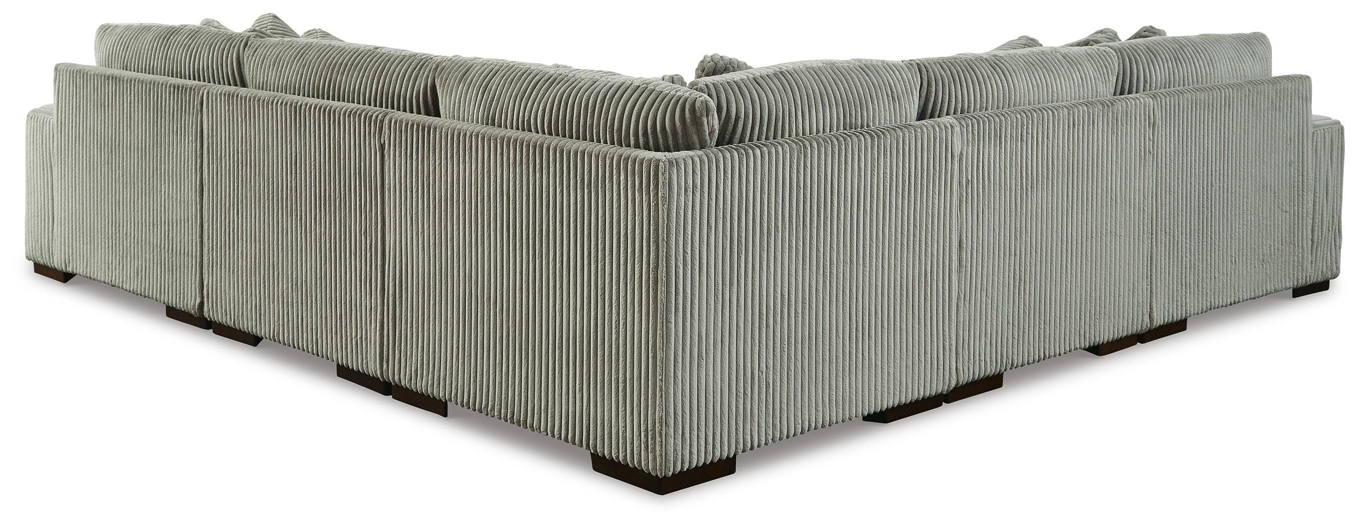Lindyn 5-Piece Sectional — Black/Gray — view 3