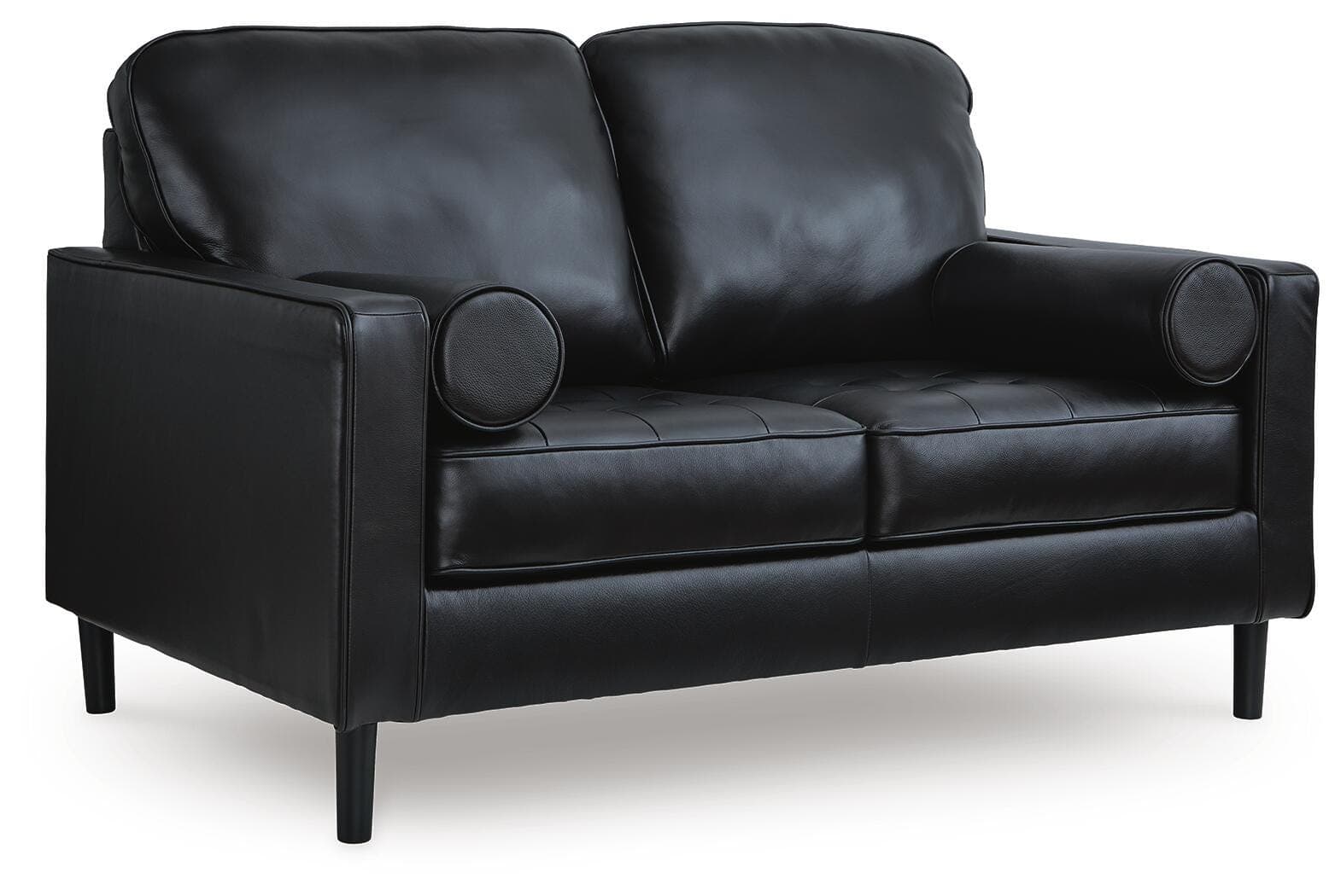 Bryceview Loveseat — Black/Gray — view 3
