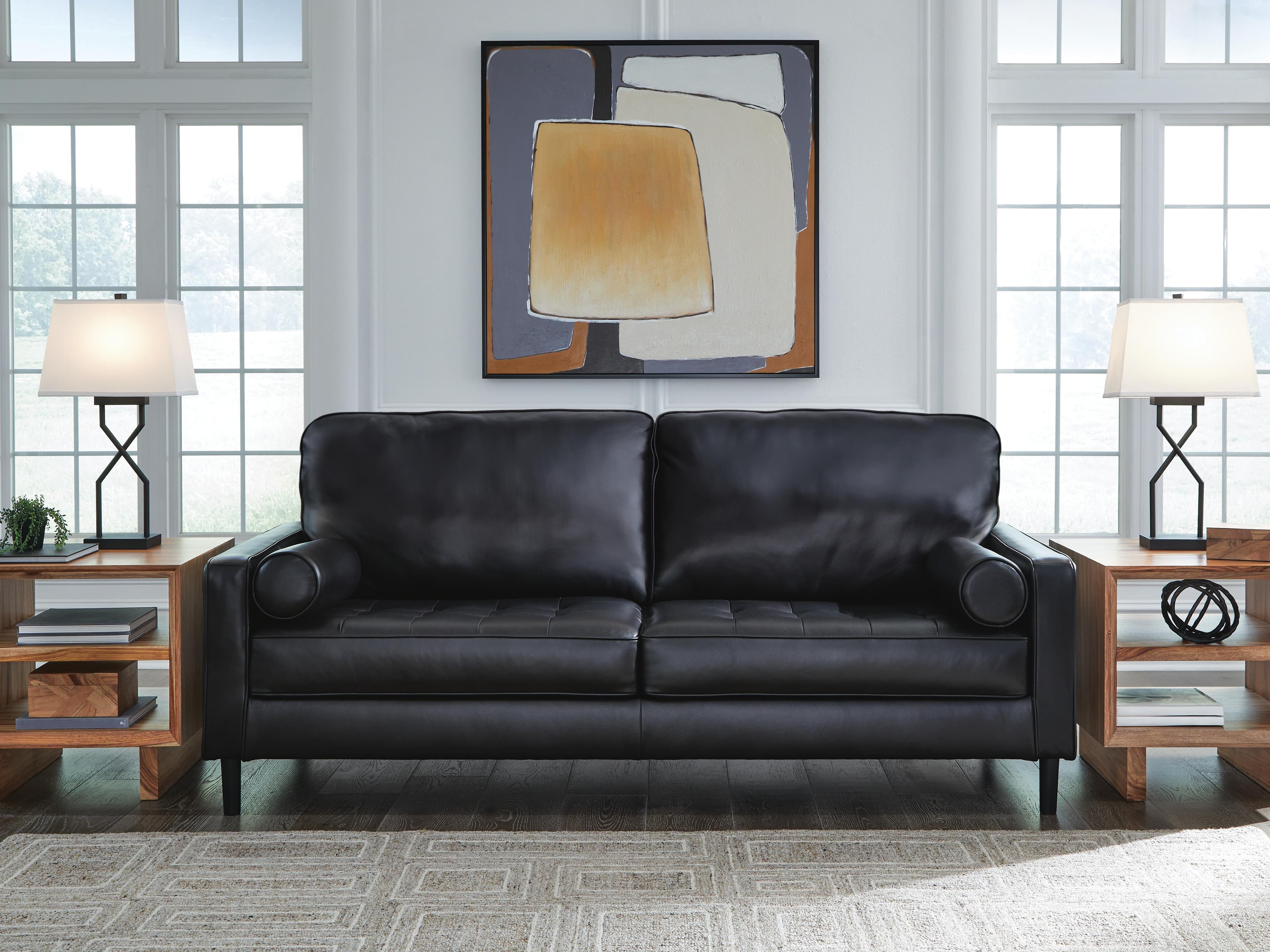 Bryceview Sofa — Black/Gray — view 2