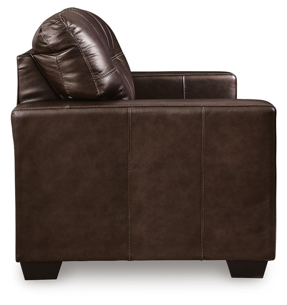 Santorine Loveseat — Brown/Beige — view 4