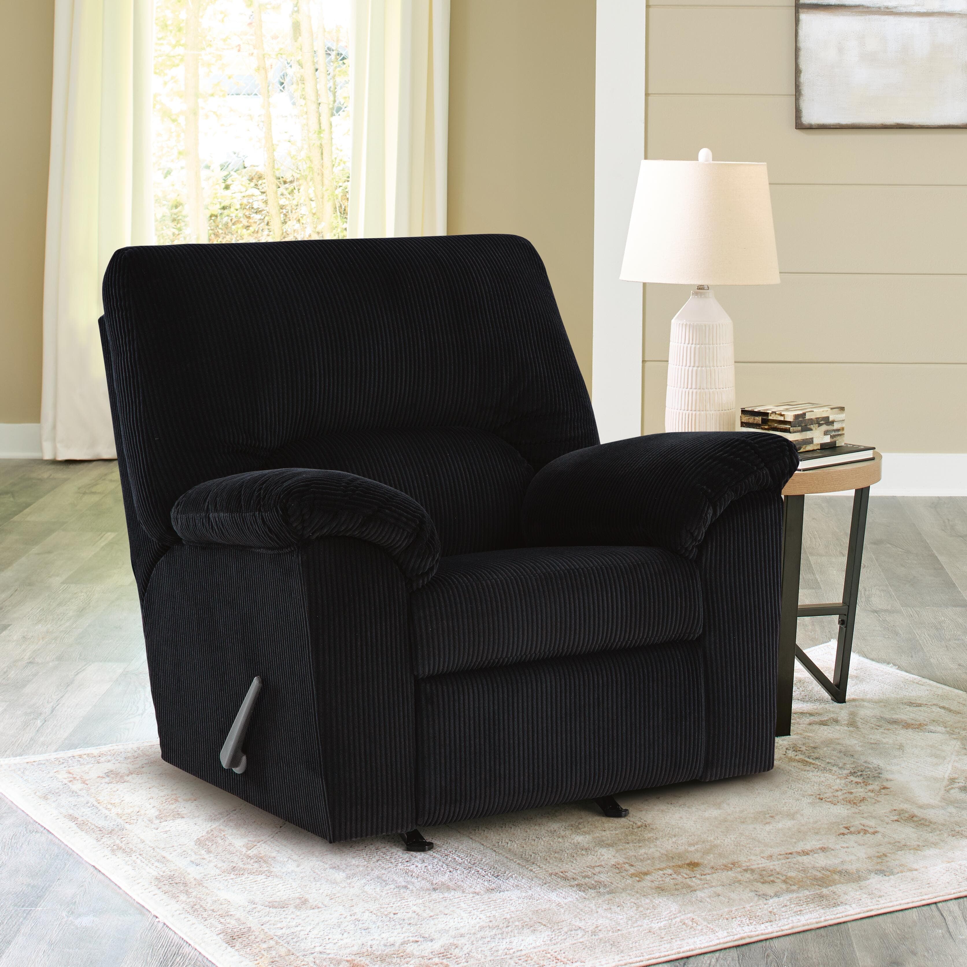 SimpleJoy Recliner — Black/Gray — view 2