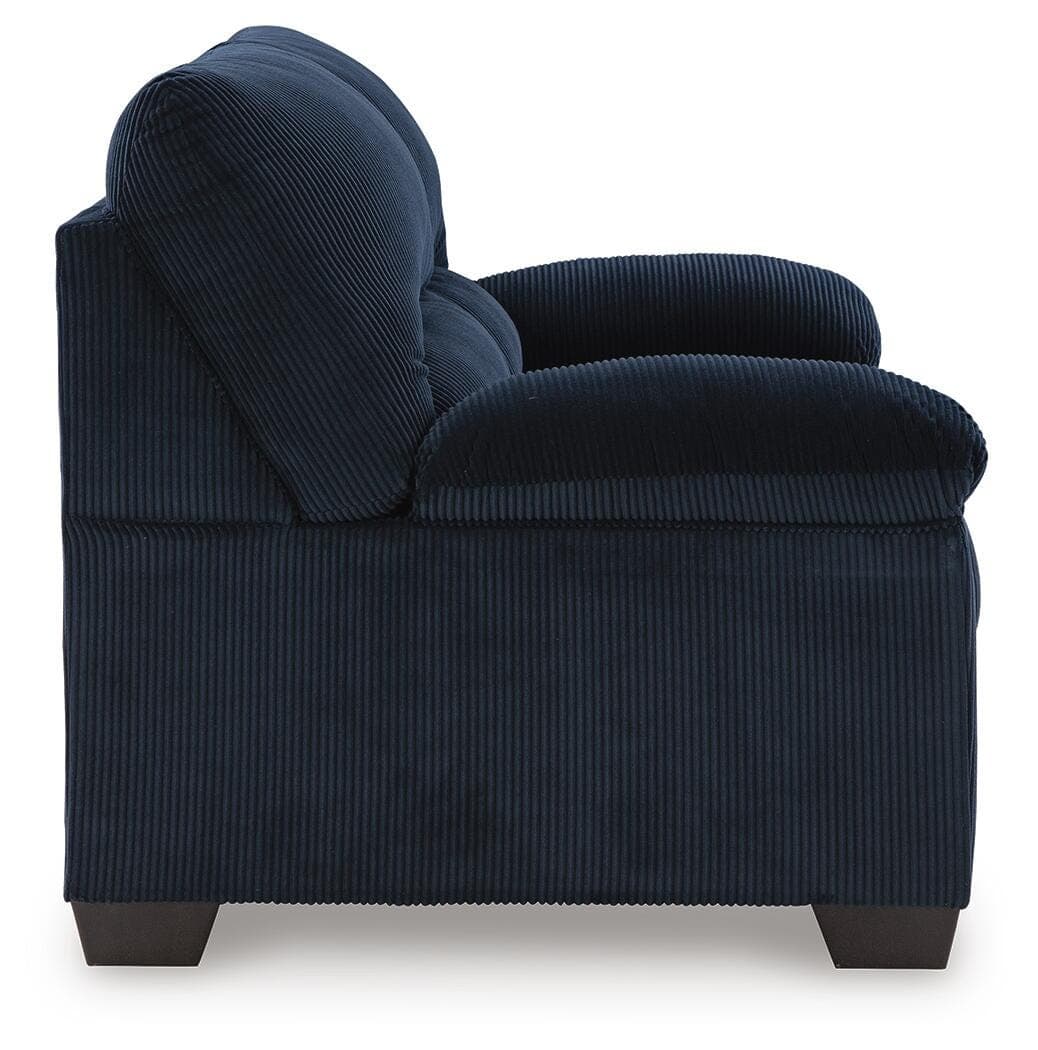 SimpleJoy Loveseat — Blue — view 4