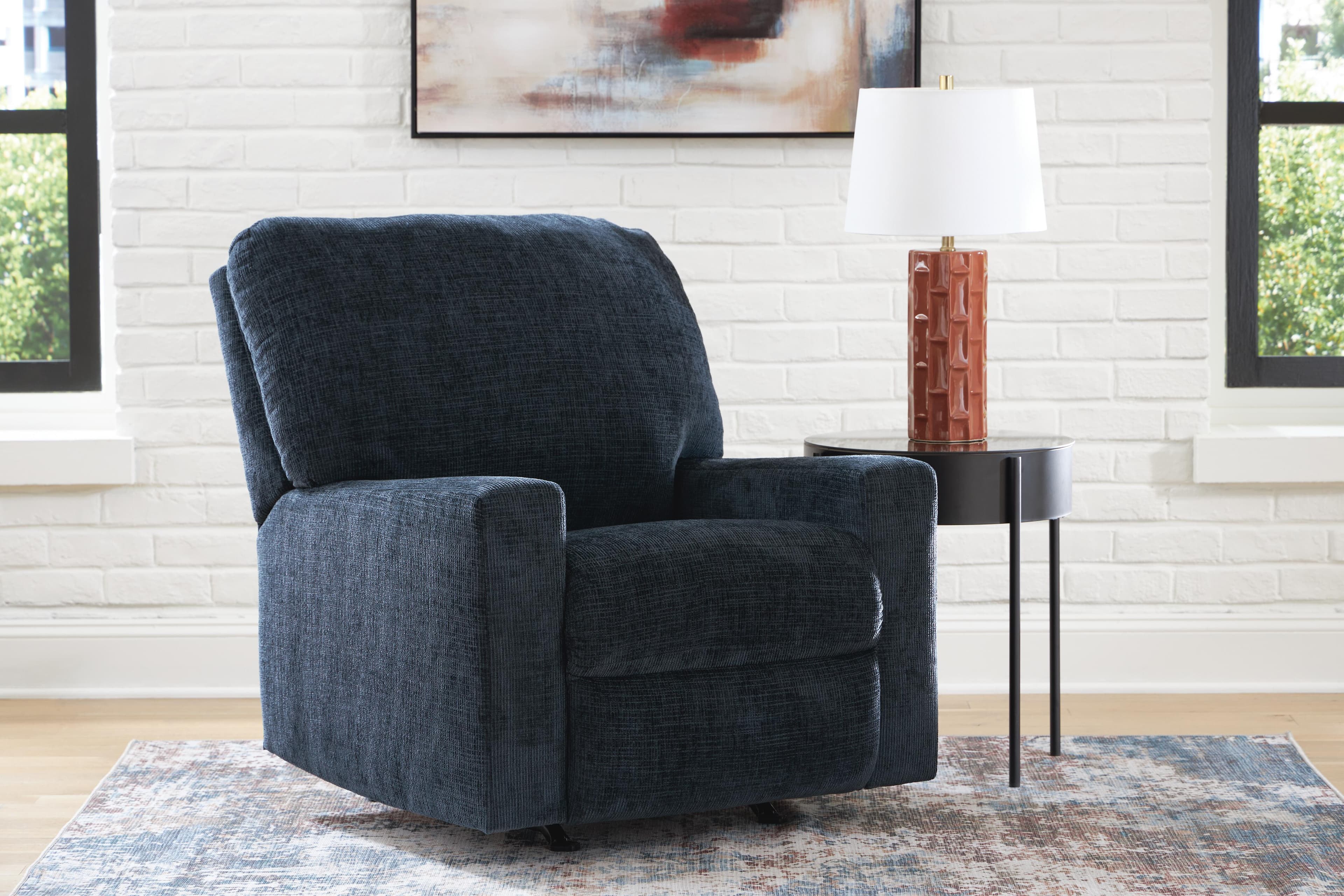 Aviemore Recliner — Blue — view 2