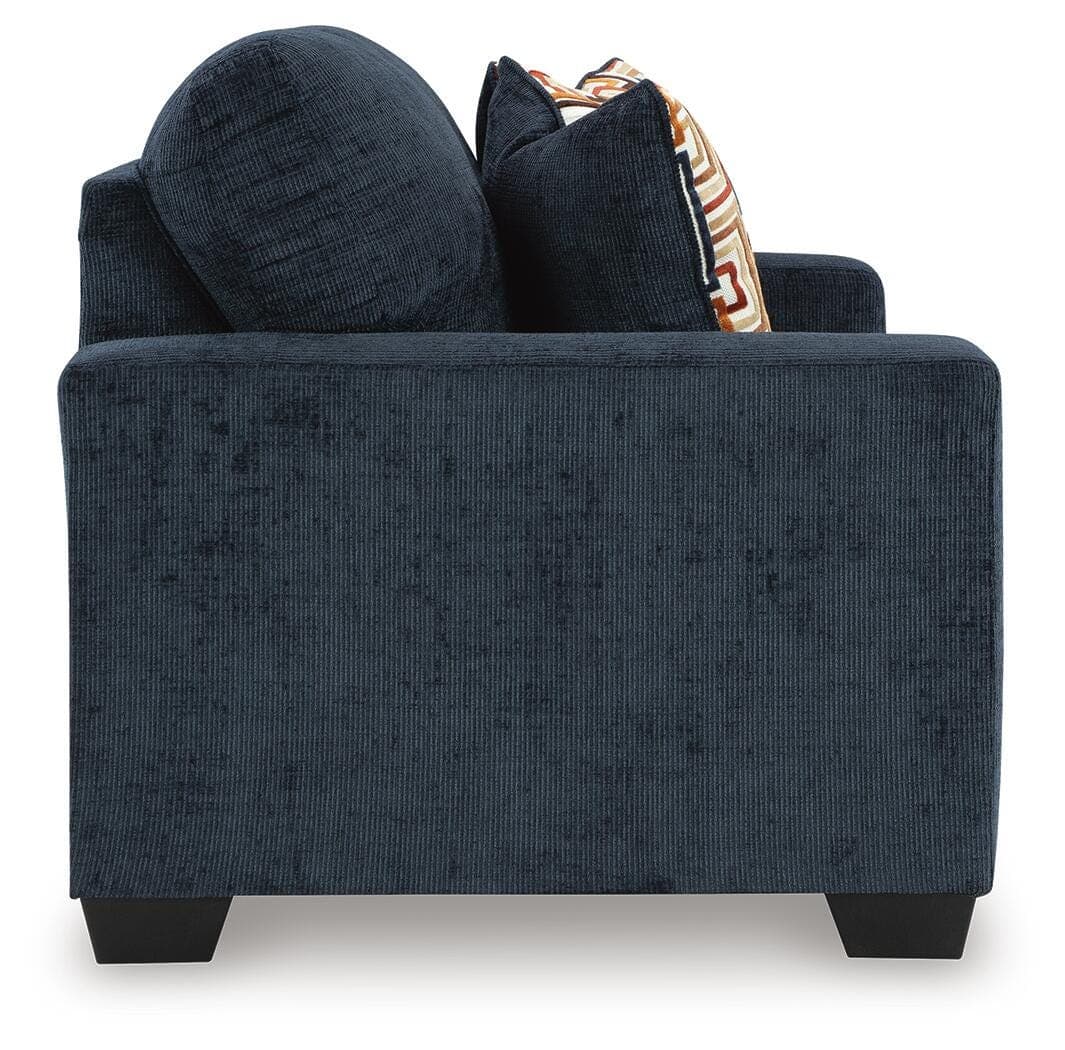 Aviemore Loveseat — Blue — view 4