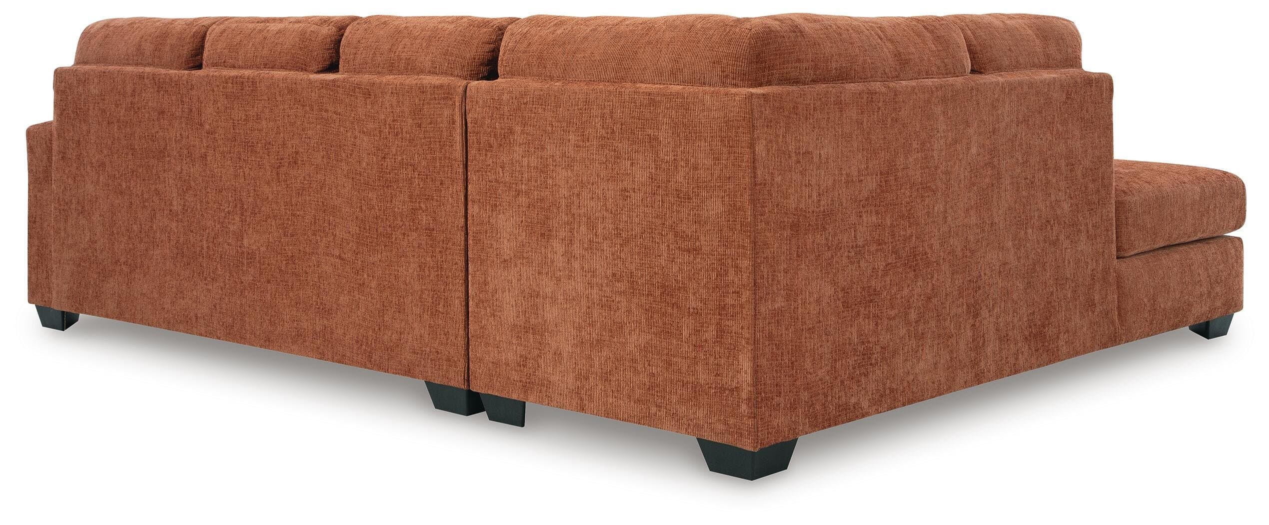 Aviemore 2-Piece Sectional with Chaise — Orange — view 3