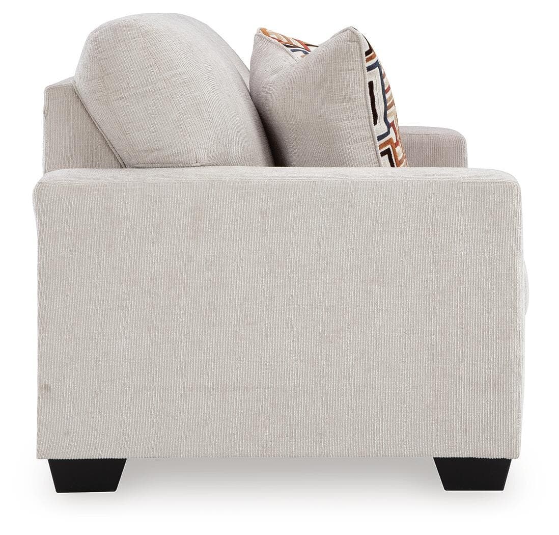 Aviemore Loveseat — White — view 4