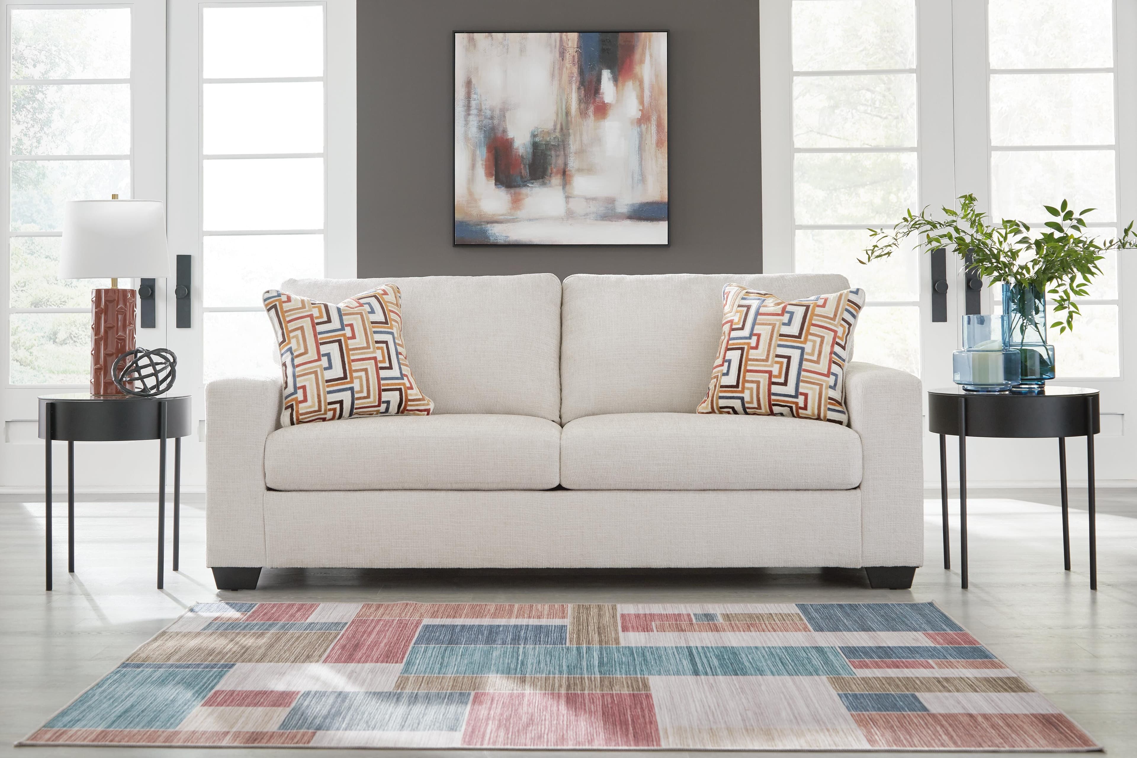 Aviemore Sofa — White — view 2