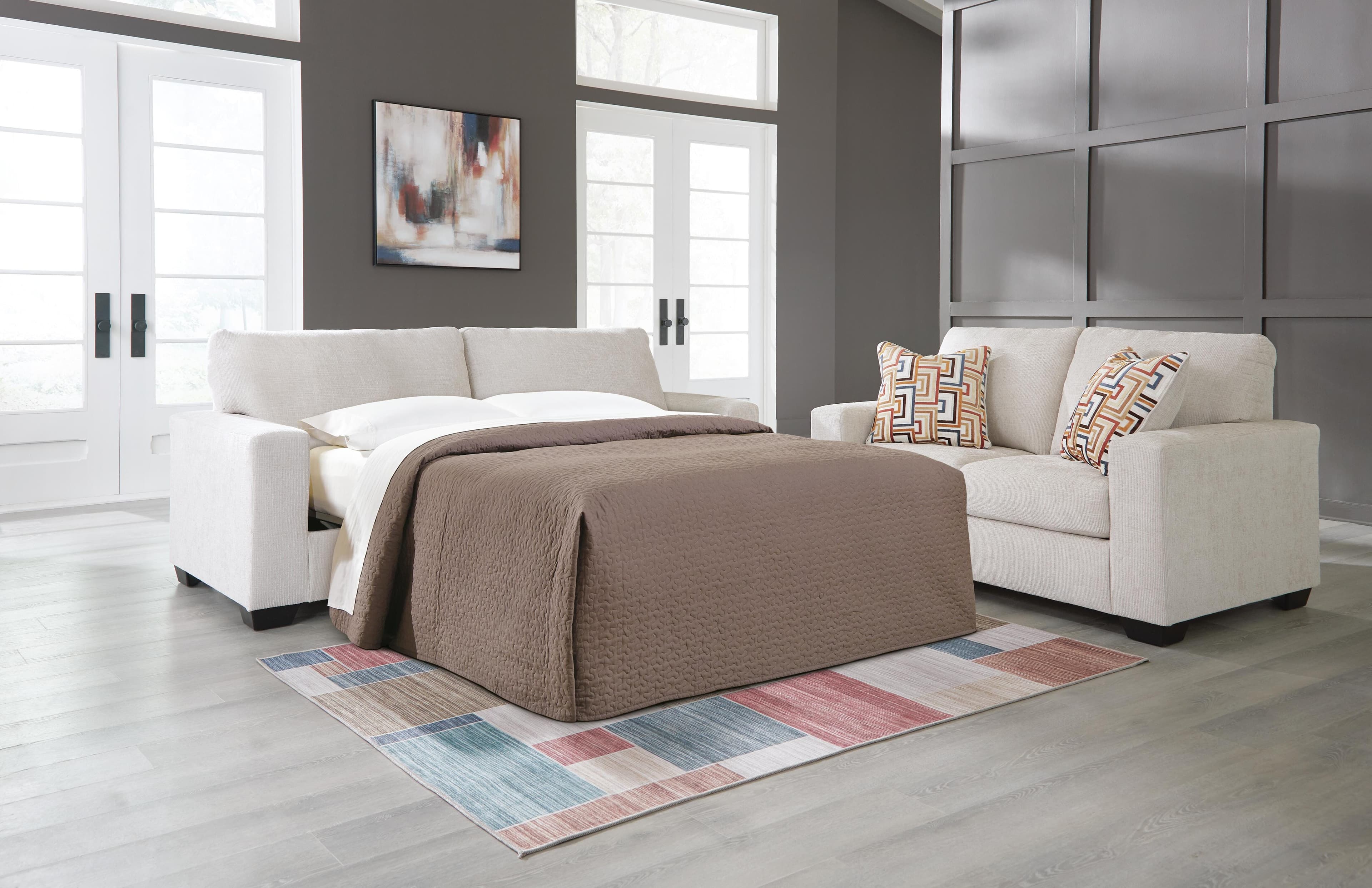 Aviemore Queen Sofa Sleeper — White — view 2