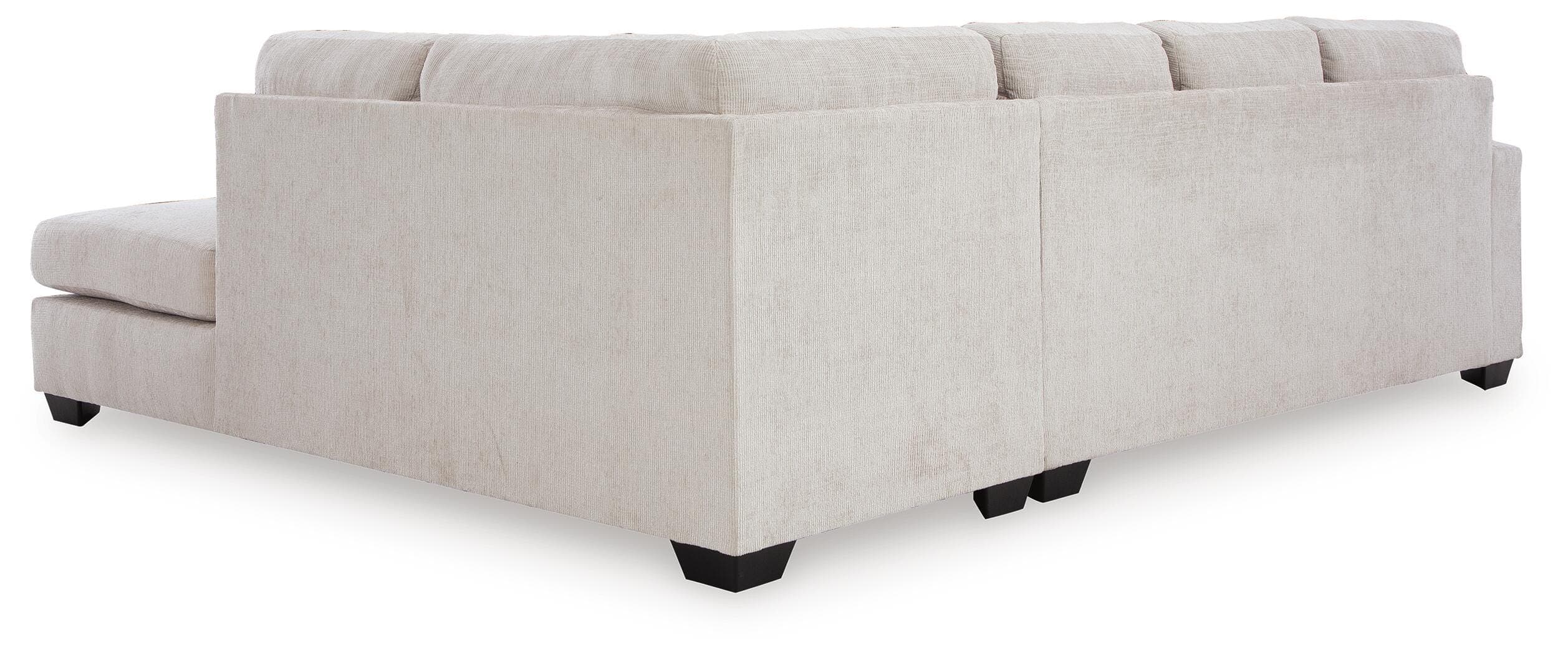 Aviemore 2-Piece Sectional with Chaise — White — view 3