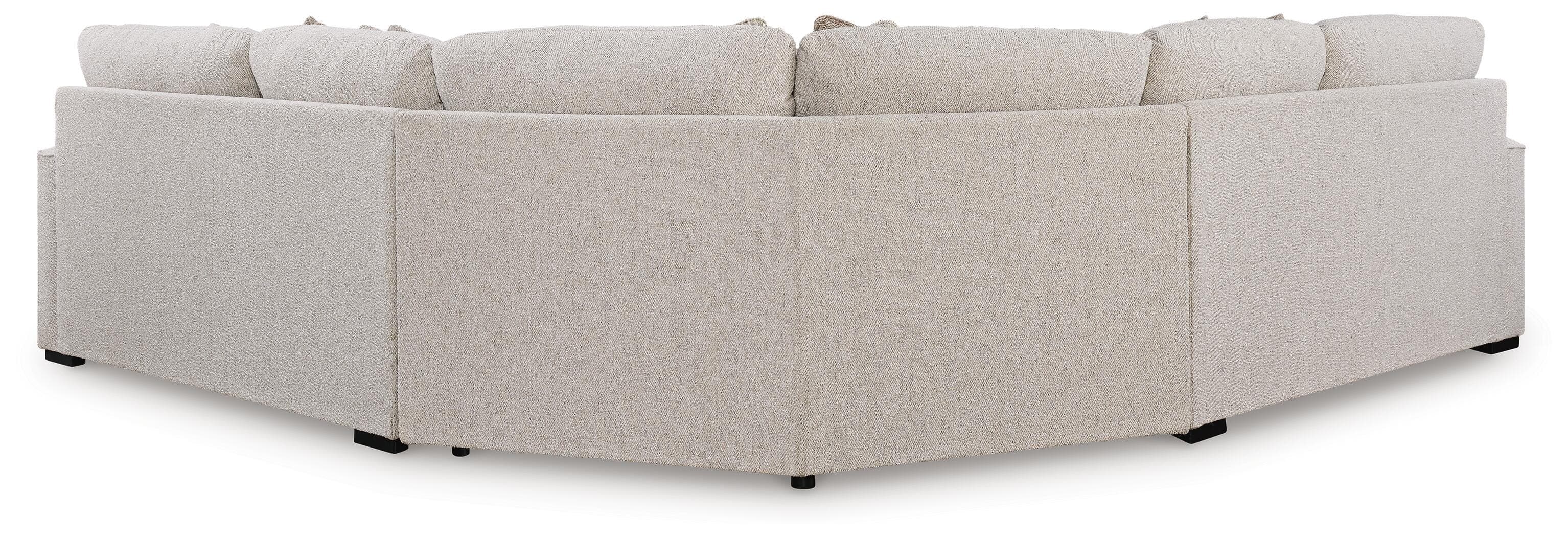 Ballyton 3-Piece Sectional — Brown/Beige — view 3