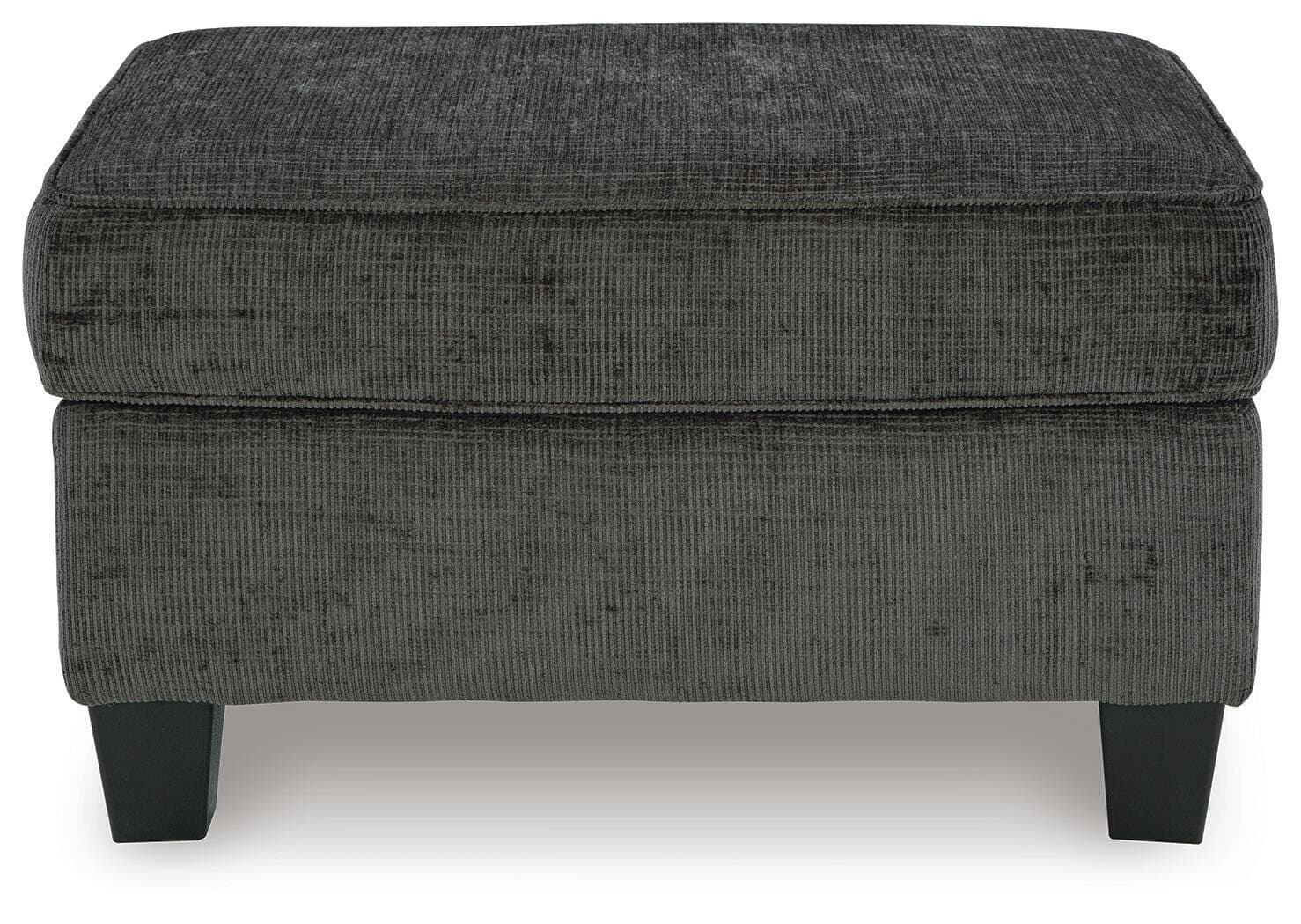 Erinslane Ottoman — Black/Gray — view 3