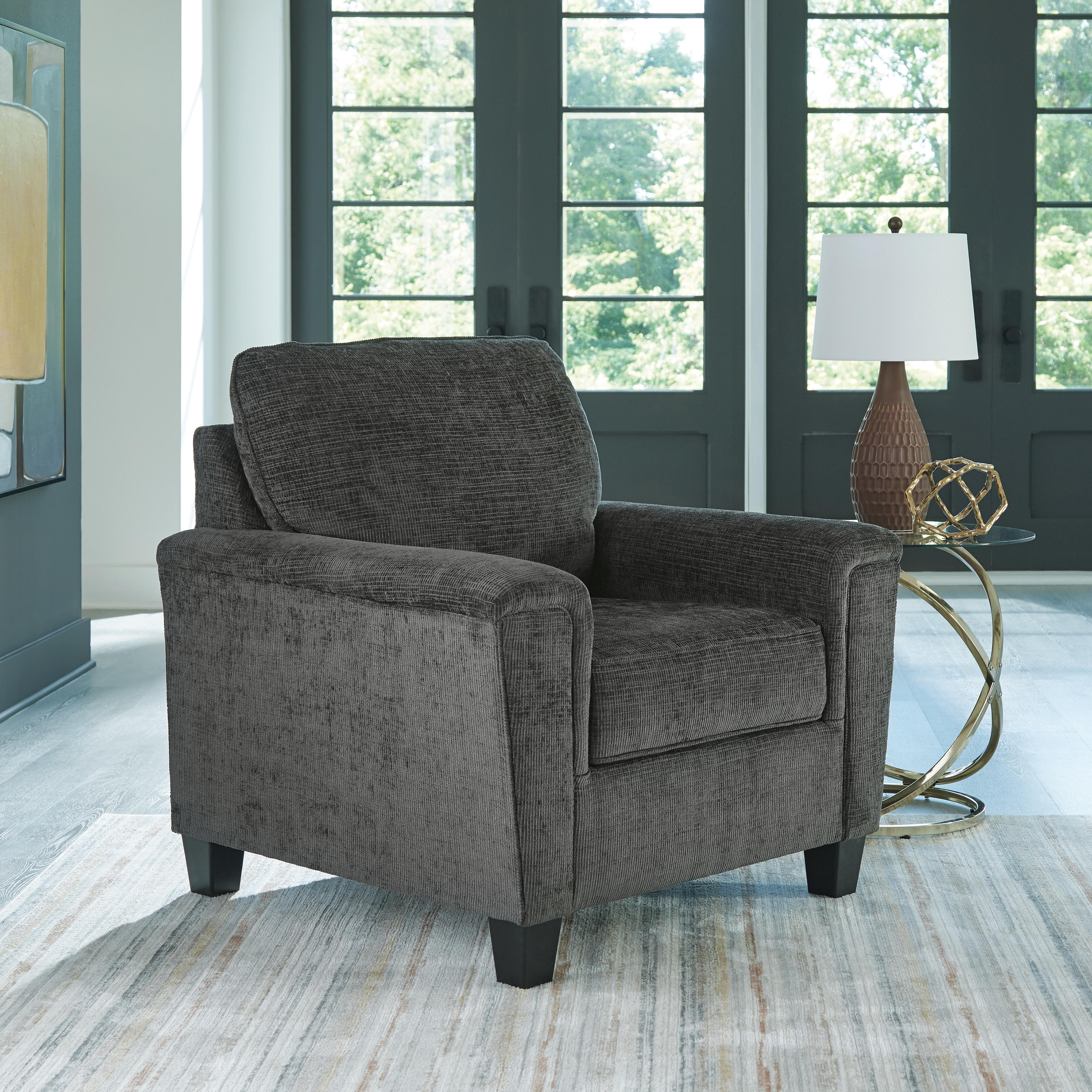 Erinslane Chair — Black/Gray — view 2