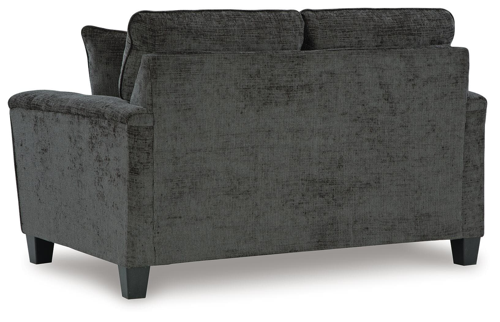 Erinslane Loveseat — Black/Gray — view 5