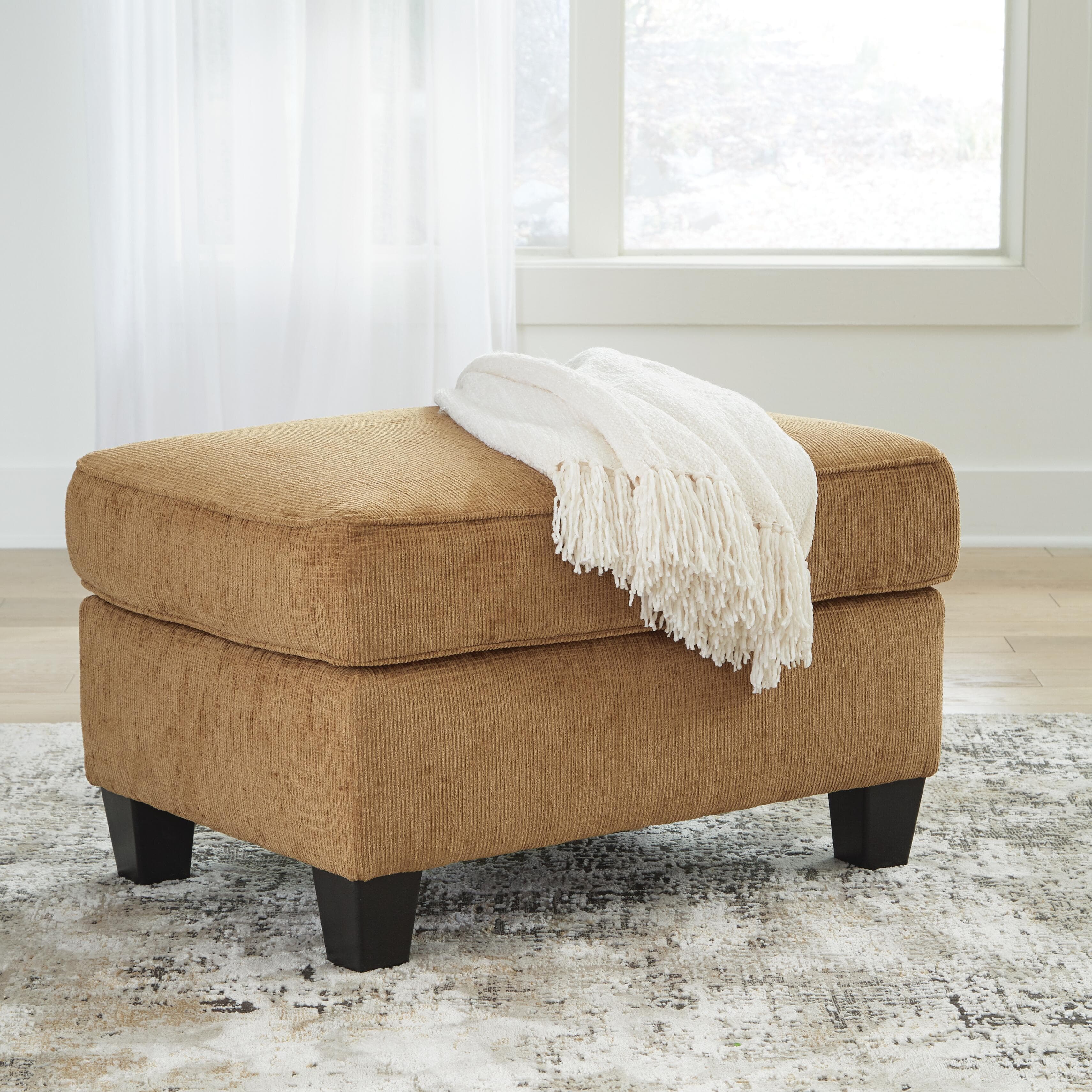 Erinslane Ottoman — Yellow — view 2