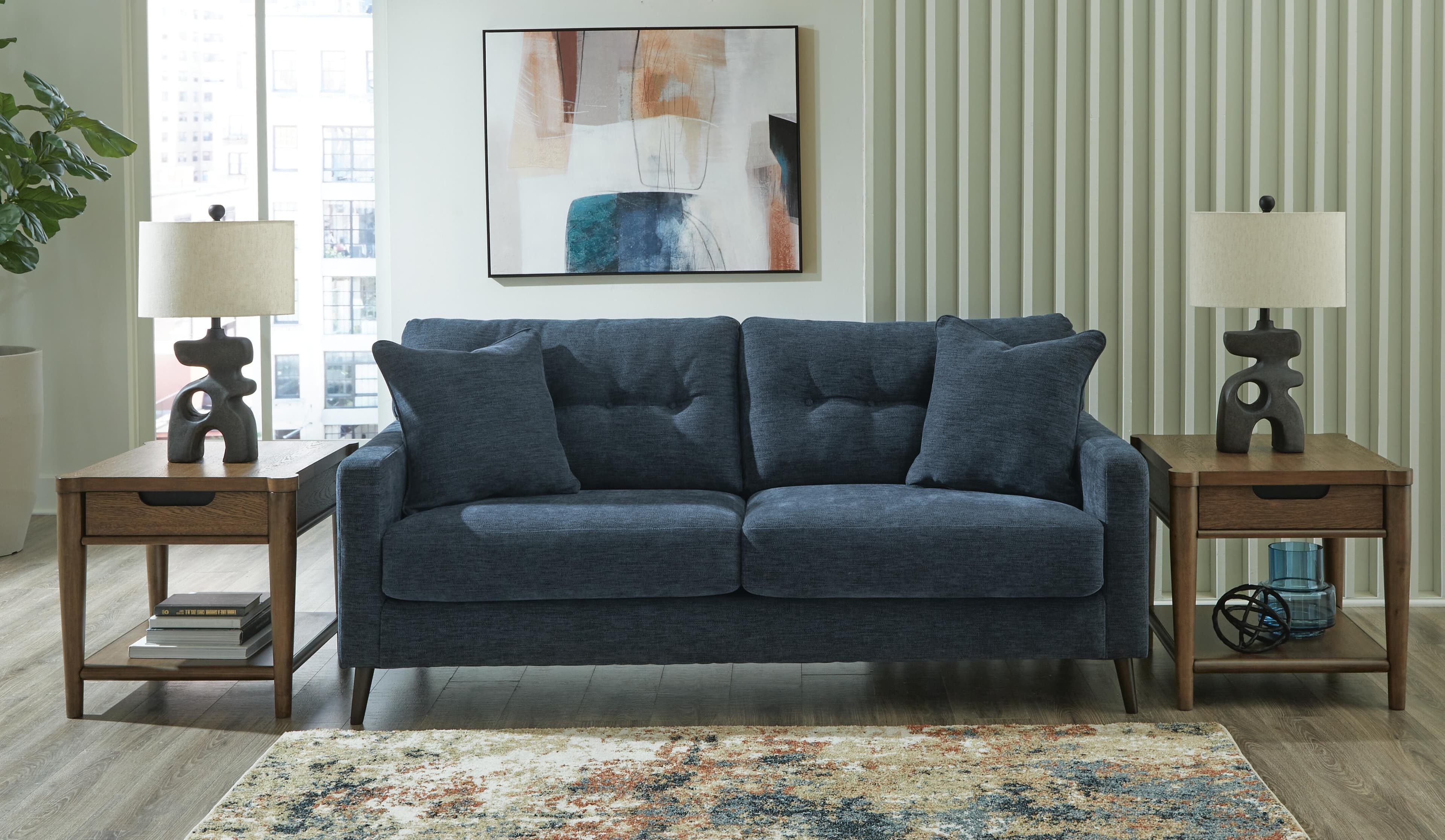 Bixler Sofa — Blue — view 2