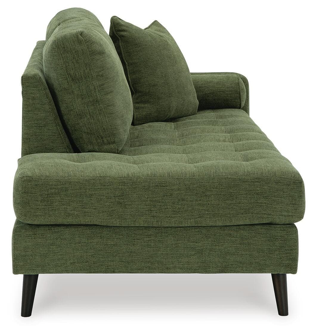 Bixler Right-Arm Facing Corner Chaise — Green — view 4