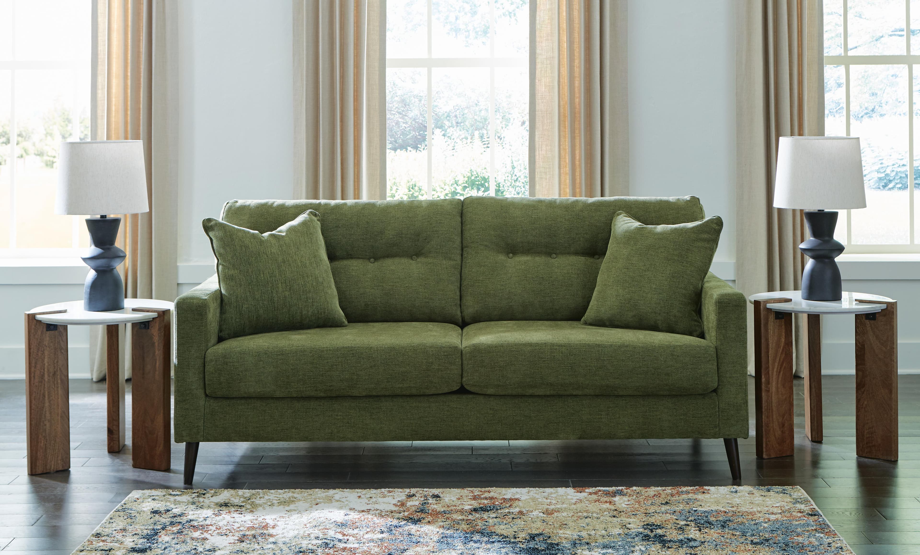 Bixler Sofa — Green — view 2