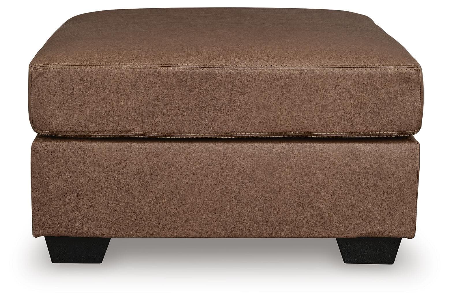 Whitlock Oversized Accent Ottoman — Brown/Beige — view 3