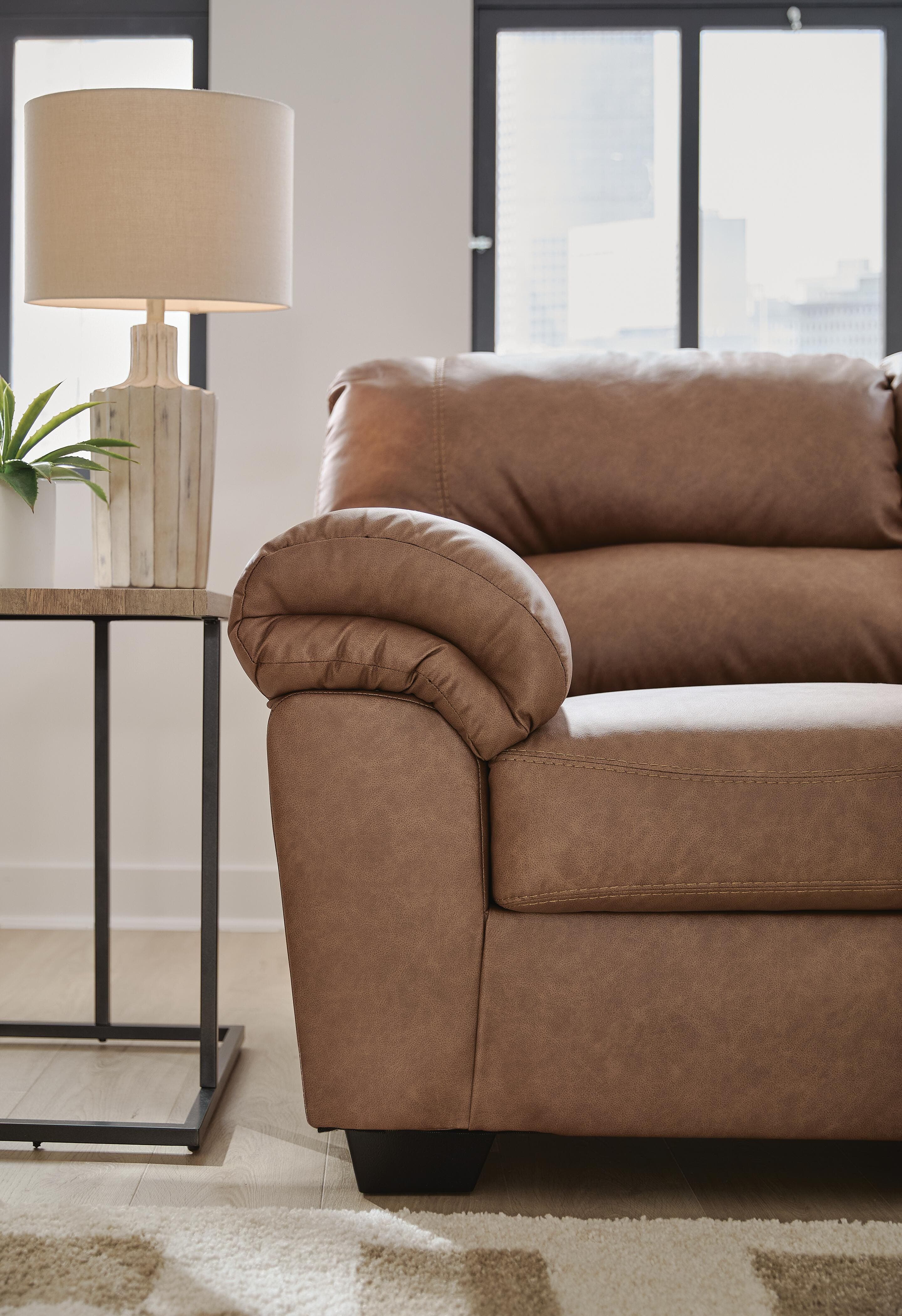 Whitlock 2-Piece Sectional — Caramel — view 3