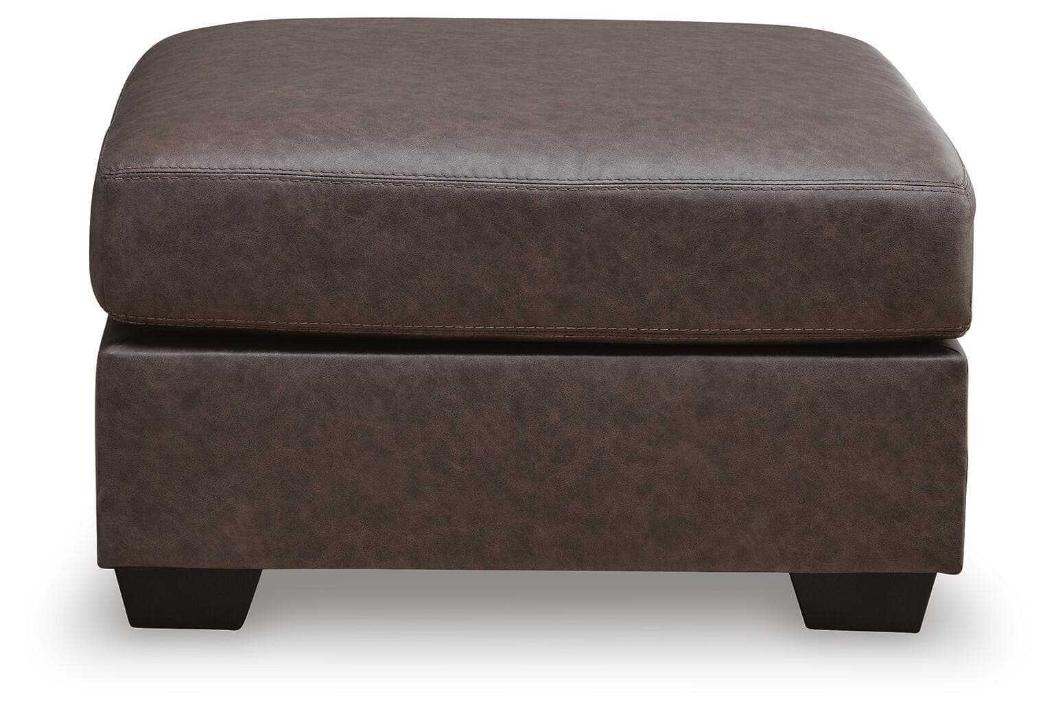 Whitlock Oversized Accent Ottoman — Brown/Beige — view 3